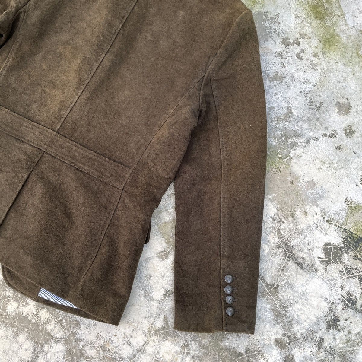 Gap × Vintage Vintage Y2K Corduroy Gap Faded Jacket - Large Size L / US 10 / IT 46 - 8 Thumbnail