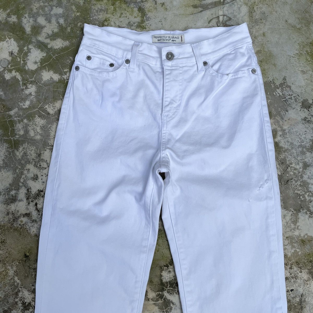 Levi's × Vintage Vintage Levi's 512 Distressed Boot Cut Jeans - wc 278 Size 27" / US 4 / IT 40 - 3 Thumbnail