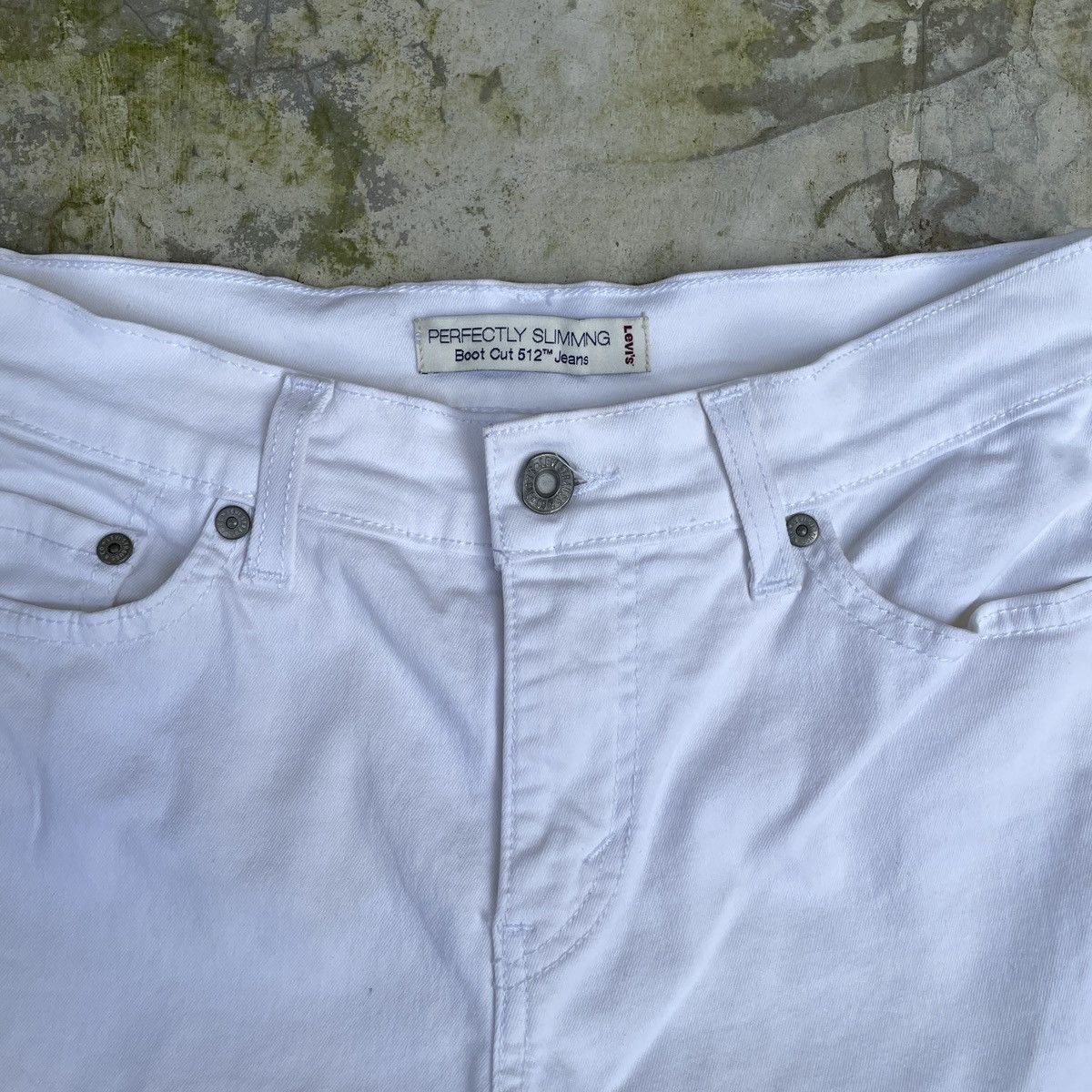 Levi's × Vintage Vintage Levi's 512 Distressed Boot Cut Jeans - wc 278 Size 27" / US 4 / IT 40 - 5 Thumbnail