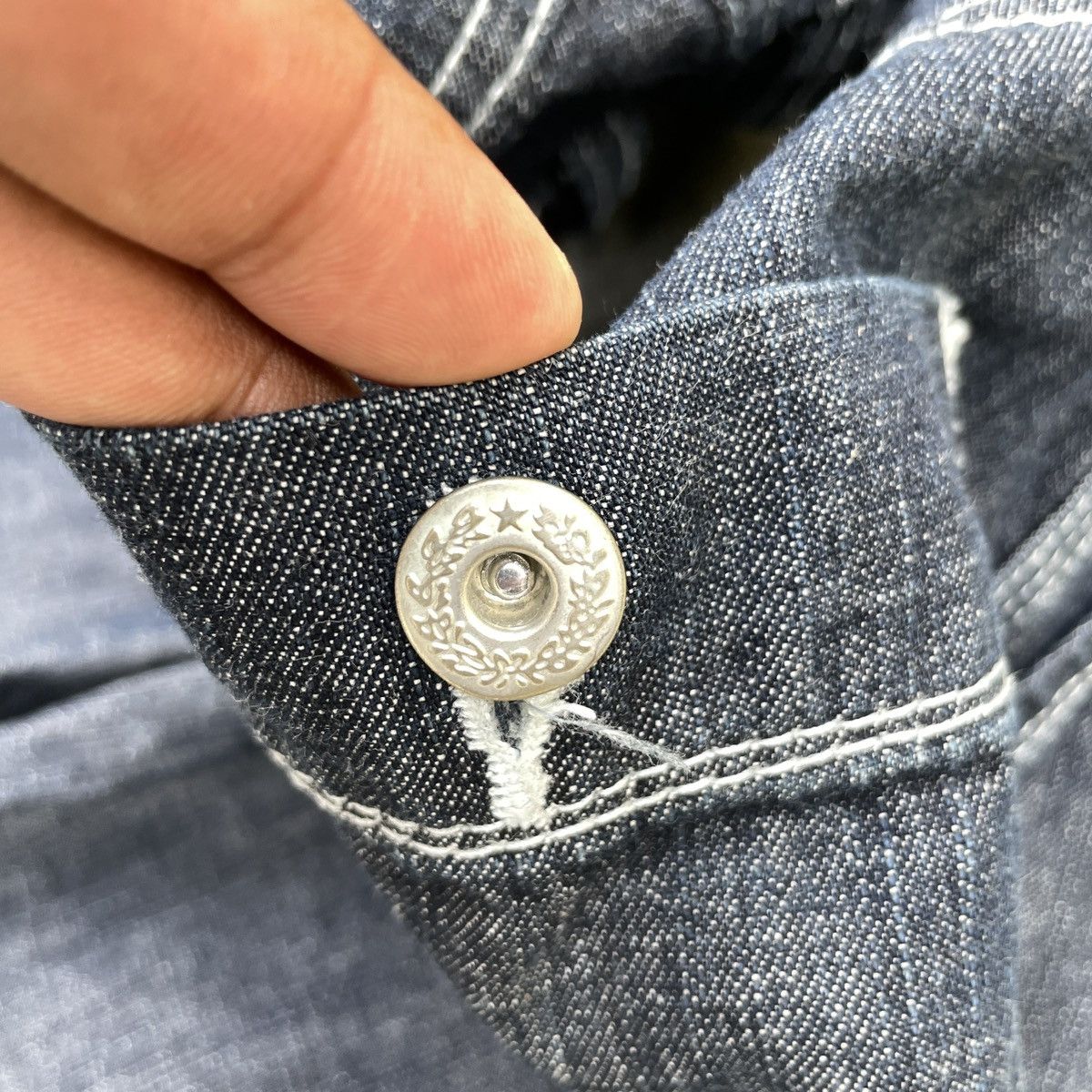 Japanese Brand × Vintage Vintage Japanese Brand Bustpants Baggy Denim Pants -wc 279 Size US 34 / EU 50 - 9 Thumbnail