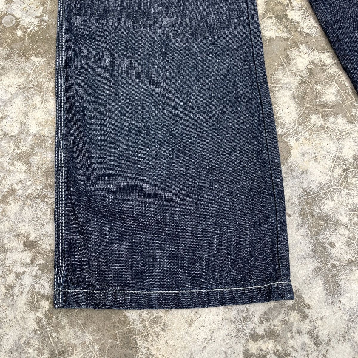 Japanese Brand × Vintage Vintage Japanese Brand Bustpants Baggy Denim Pants -wc 279 Size US 34 / EU 50 - 8 Thumbnail