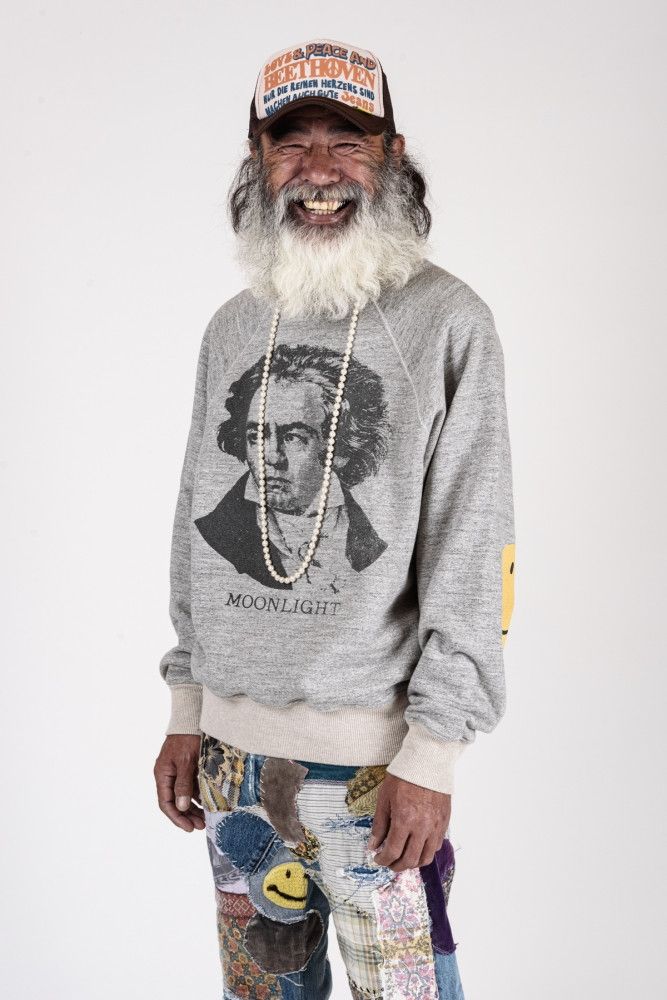 Kapital Kapital Love & Peace and Beethoven Trucker Hat Size ONE SIZE - 8 Thumbnail