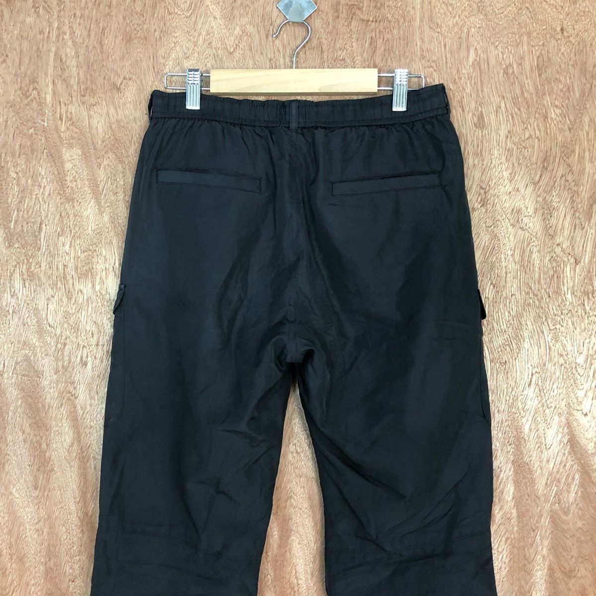 Japanese Brand DLL Uniqlo Black Multipocket jogger Cargo Pants #2673 Size US 29 - 8 Thumbnail