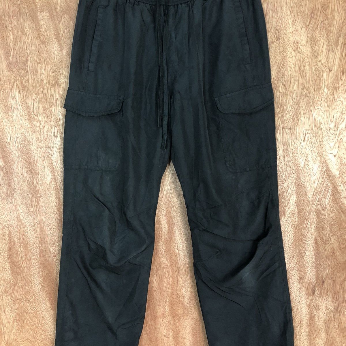 Japanese Brand DLL Uniqlo Black Multipocket jogger Cargo Pants #2673 Size US 29 - 4 Thumbnail