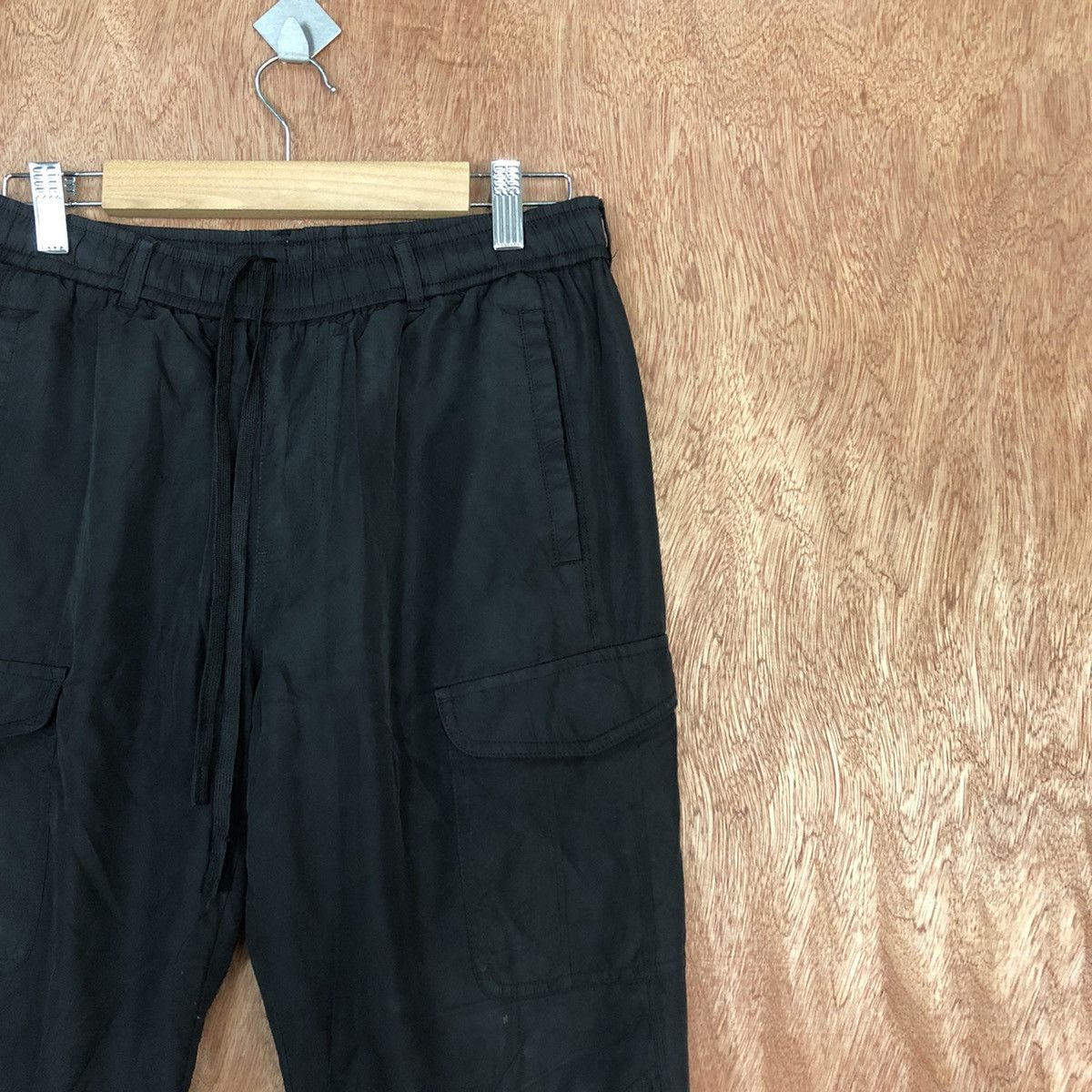 Japanese Brand DLL Uniqlo Black Multipocket jogger Cargo Pants #2673 Size US 29 - 5 Thumbnail
