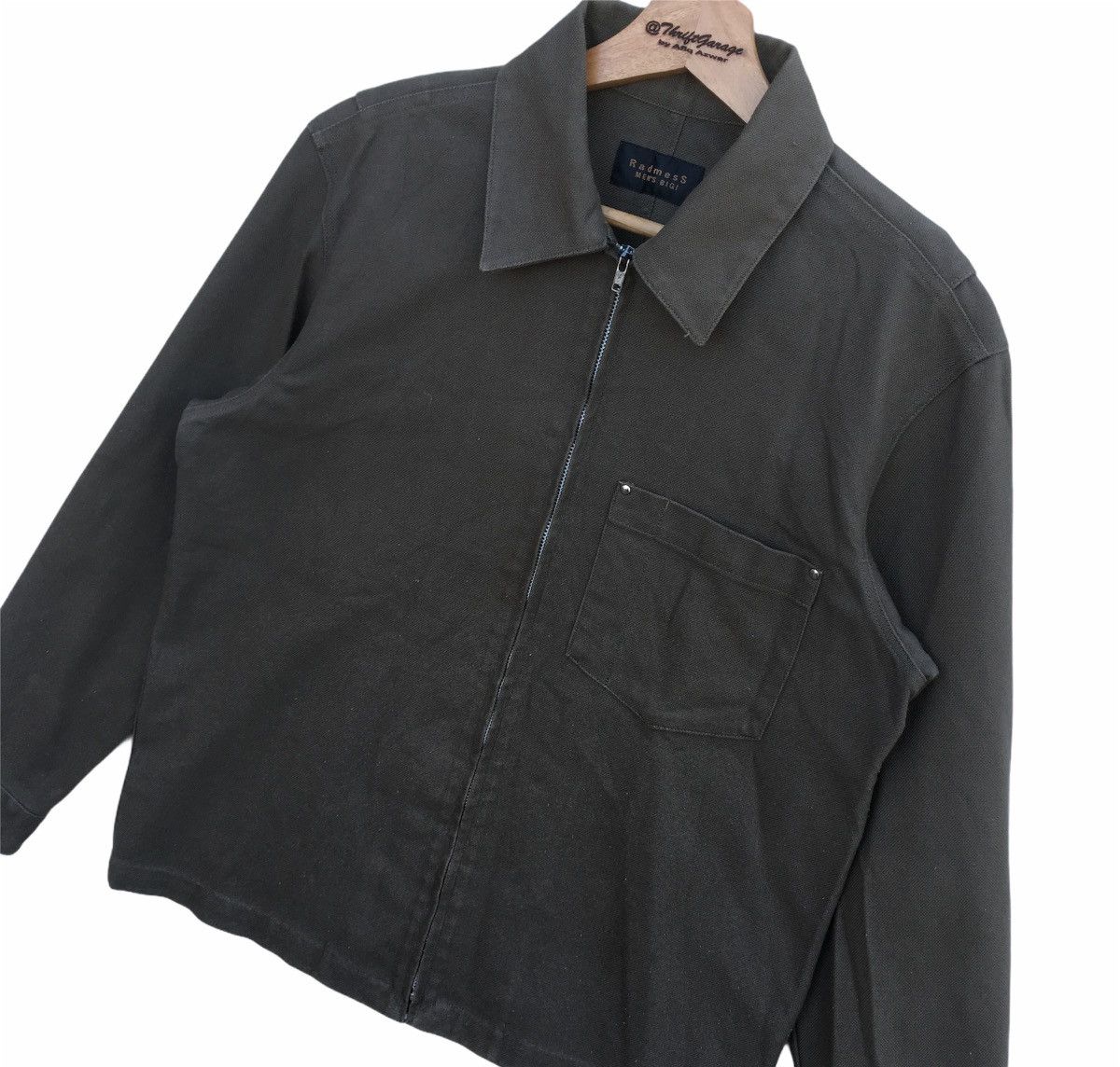 BIGI Vtg Radmess Mens Bigi Olive Military Style Zipper Jacket Size US M / EU 48-50 / 2 - 3 Thumbnail