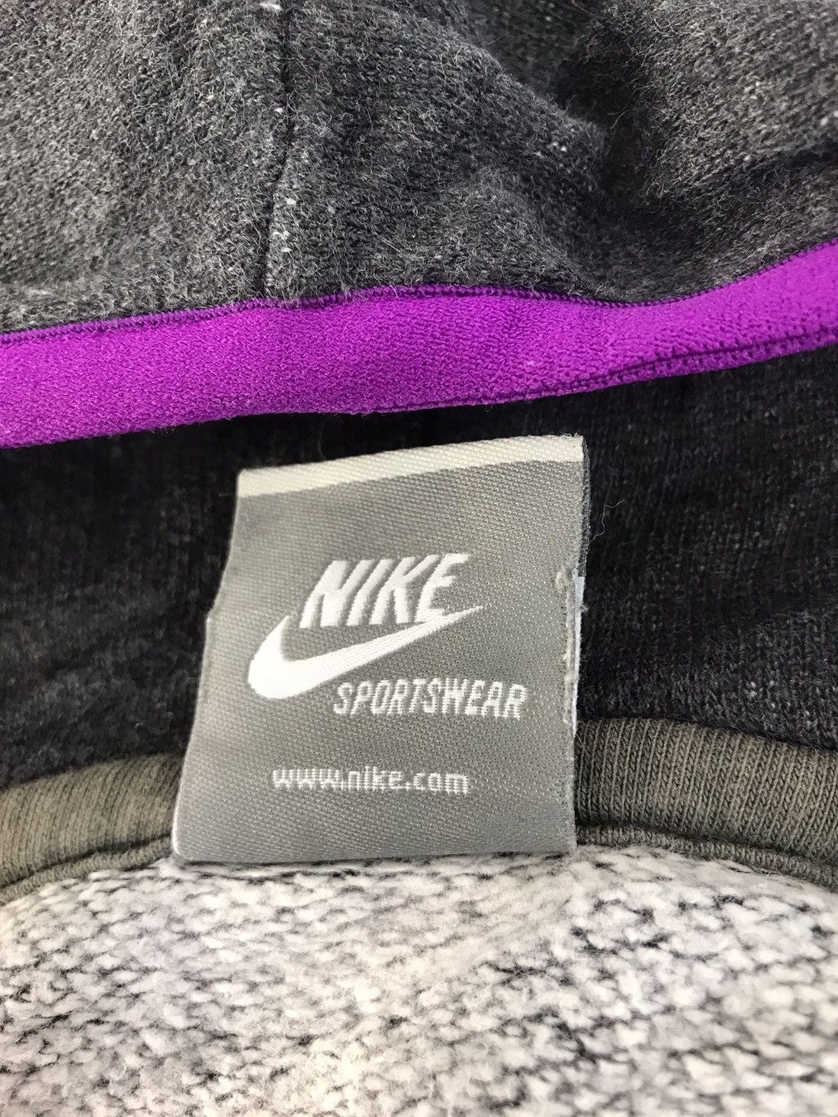 Nike × Vintage Nike Sportswear Hoodies Jacket Zipper Big Swoosh Logo K2300j Size US XL / EU 56 / 4 - 7 Thumbnail