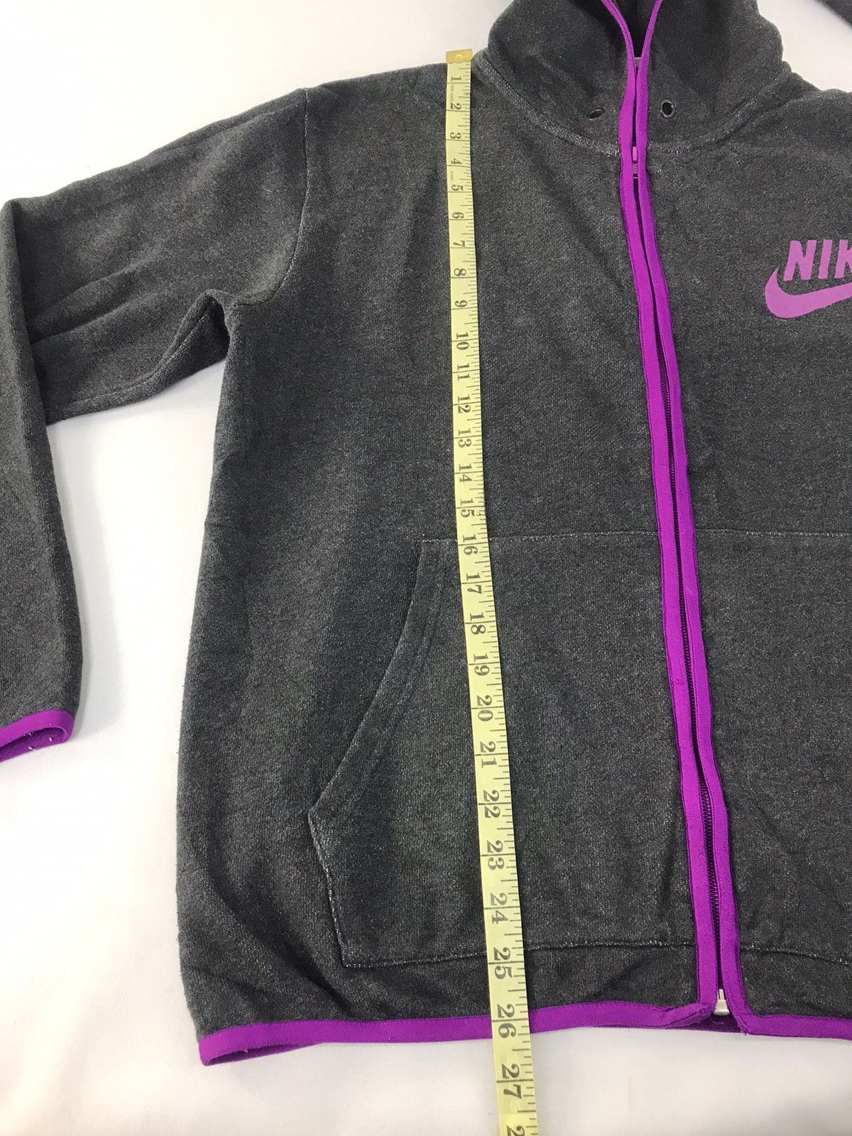 Nike × Vintage Nike Sportswear Hoodies Jacket Zipper Big Swoosh Logo K2300j Size US XL / EU 56 / 4 - 14 Thumbnail