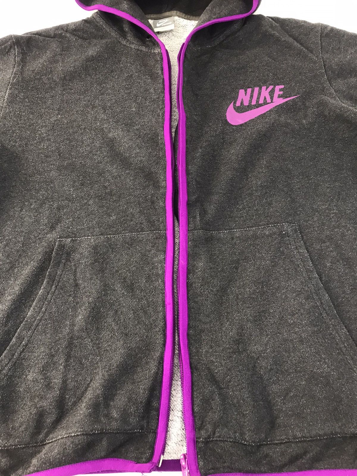 Nike × Vintage Nike Sportswear Hoodies Jacket Zipper Big Swoosh Logo K2300j Size US XL / EU 56 / 4 - 4 Thumbnail