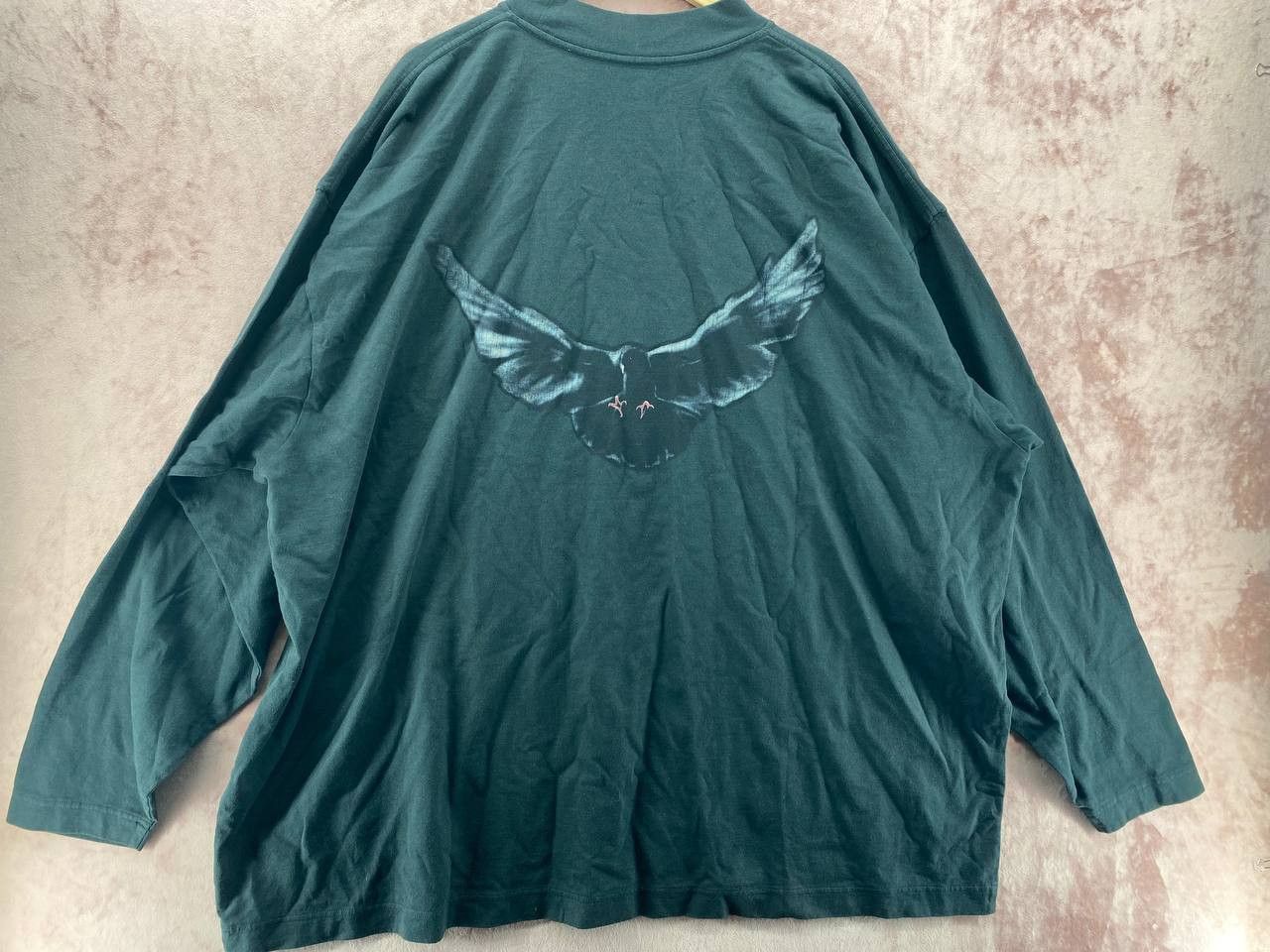 Yeezy Gap by Balenciaga Dove Longsleeve Tee Black XXL