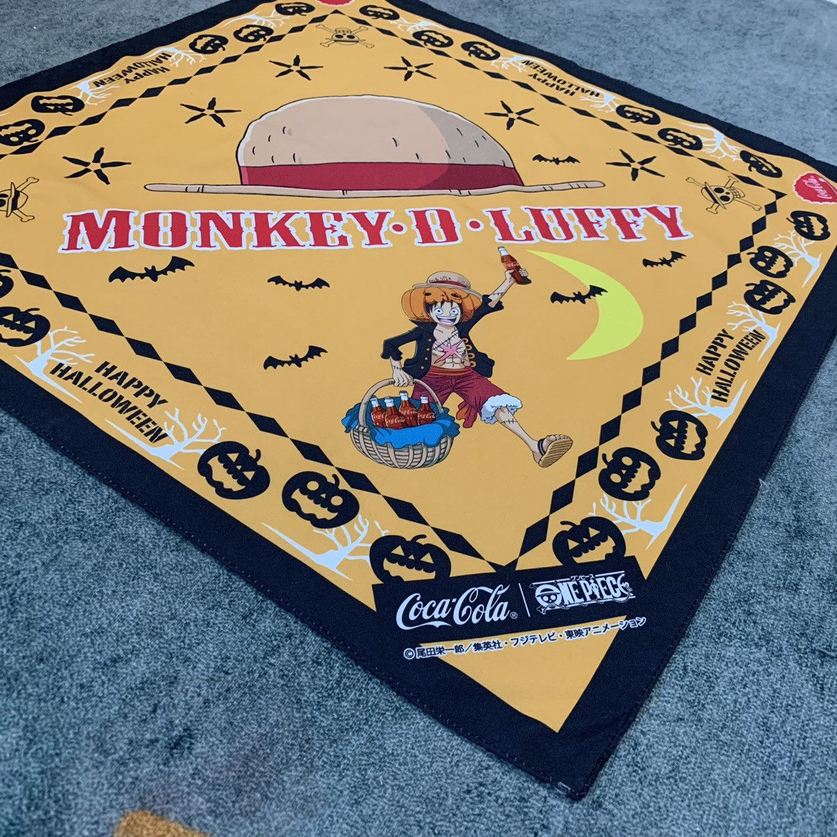 Coca Cola One Piece x Coca Cola Handkerchief Bandana Scarf Size ONE SIZE - 1 Thumbnail