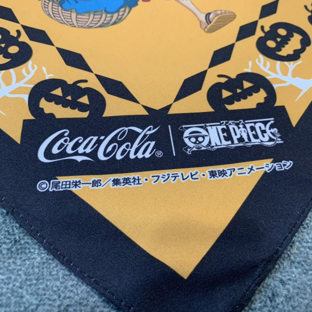 Coca Cola One Piece x Coca Cola Handkerchief Bandana Scarf Size ONE SIZE - 4 Thumbnail