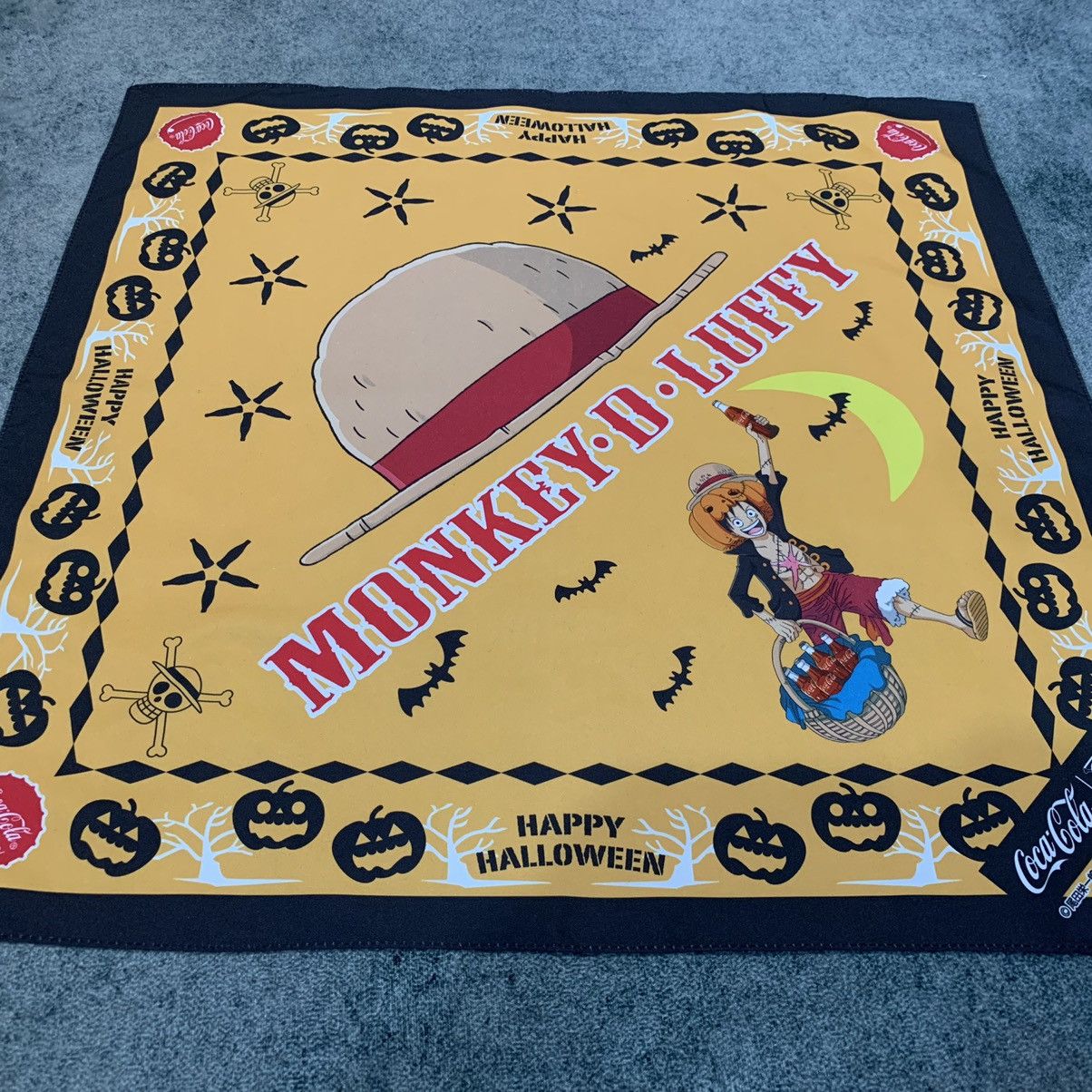 Coca Cola One Piece x Coca Cola Handkerchief Bandana Scarf Size ONE SIZE - 2 Thumbnail