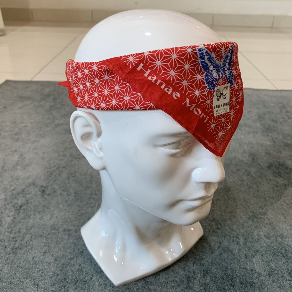 Hanae Mori Hanae Mori Handkerchief Turban Headband Neckerchief Bandana Size ONE SIZE - 5 Thumbnail