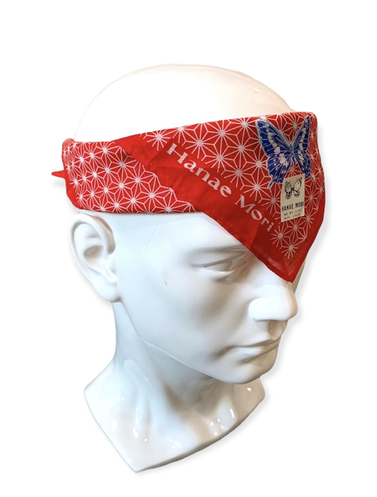 Hanae Mori Hanae Mori Handkerchief Turban Headband Neckerchief Bandana Size ONE SIZE - 1 Thumbnail