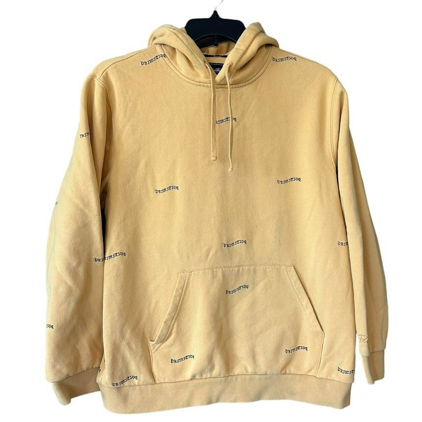 Primitive Primitive Skateboarding Hartford Yellow Multi Logo Hoodie Me Grailed