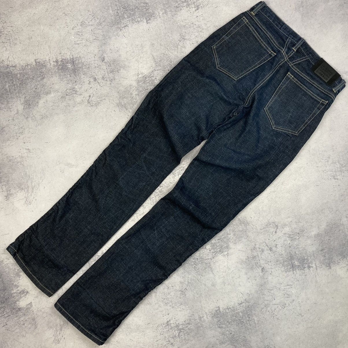 image of Vintage Marithe Francois Girbaud Avant Garde Jeans 90’S in Navy Blue, Men's (Size 31)