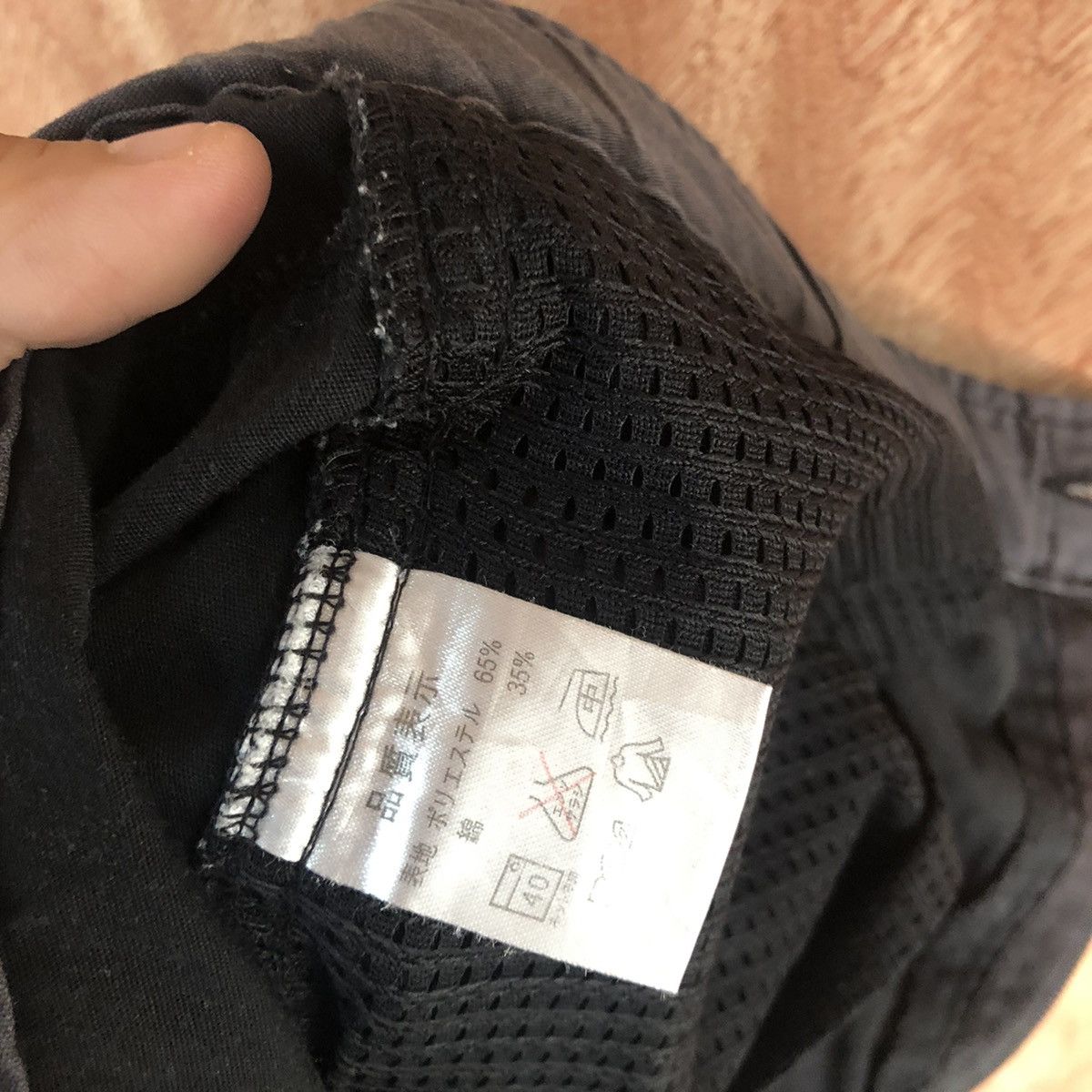 Japanese Brand DLL CRU Black Multipocket hiking track Cargo Pants #2338 Size US 33 - 14 Thumbnail