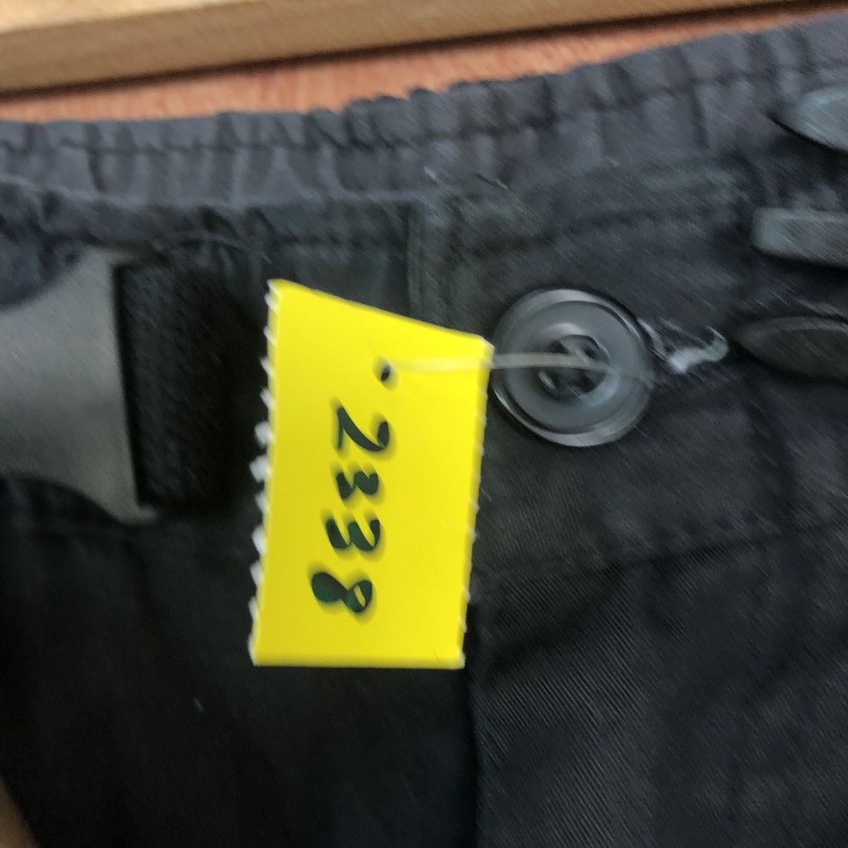 Japanese Brand DLL CRU Black Multipocket hiking track Cargo Pants #2338 Size US 33 - 8 Thumbnail
