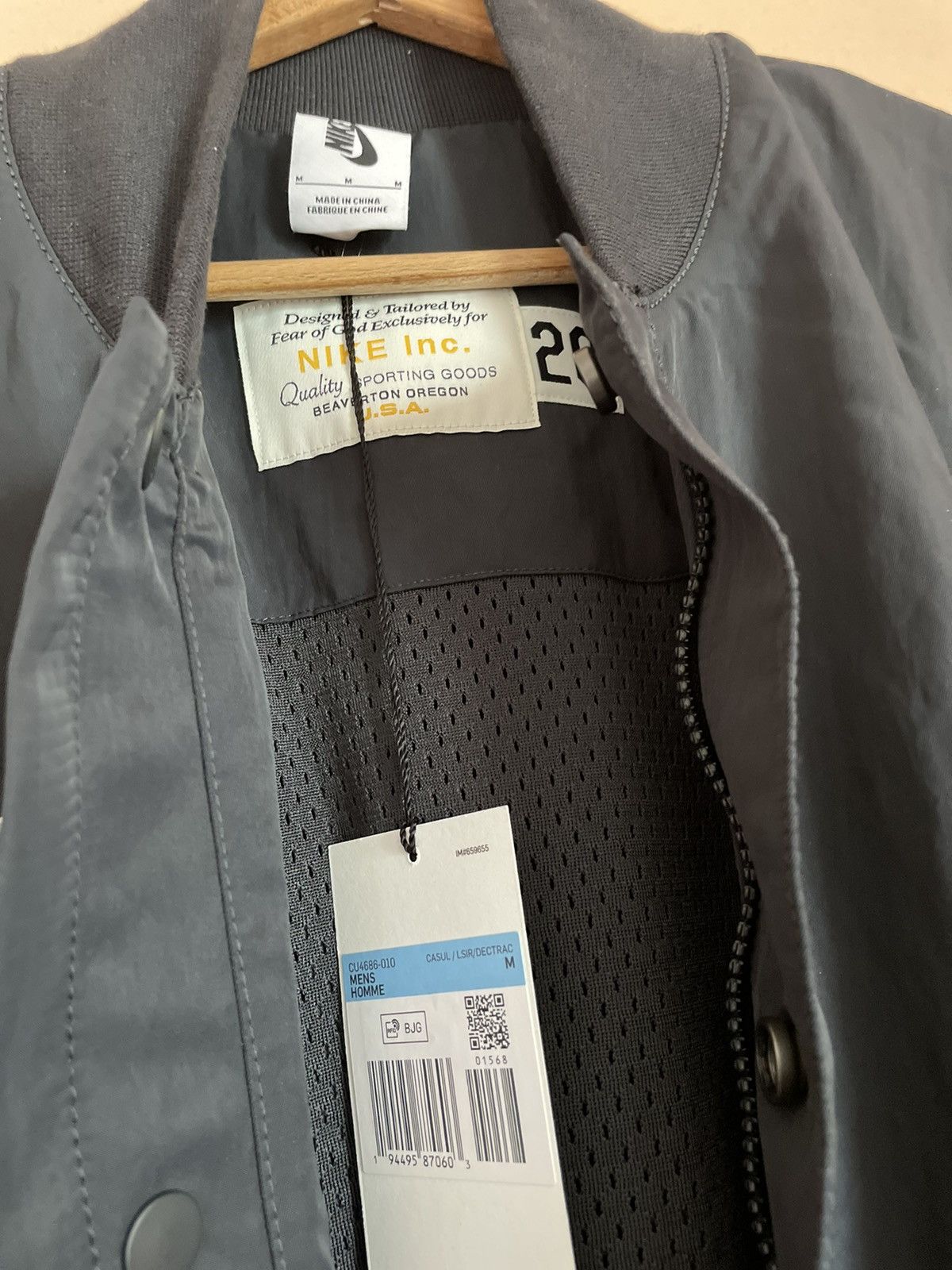 Fear of God NBA X Nike X Fear of God Warm up Jacket Size US M / EU 48-50 / 2 - 6 Thumbnail