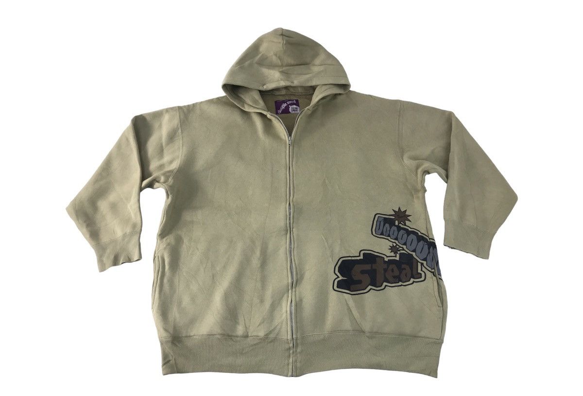Japanese Brand × Vintage Double Steal Go Ahead Hoodies Jacket Zip Up Big Logo K2306j Size US XXL / EU 58 / 5 - 1 Thumbnail