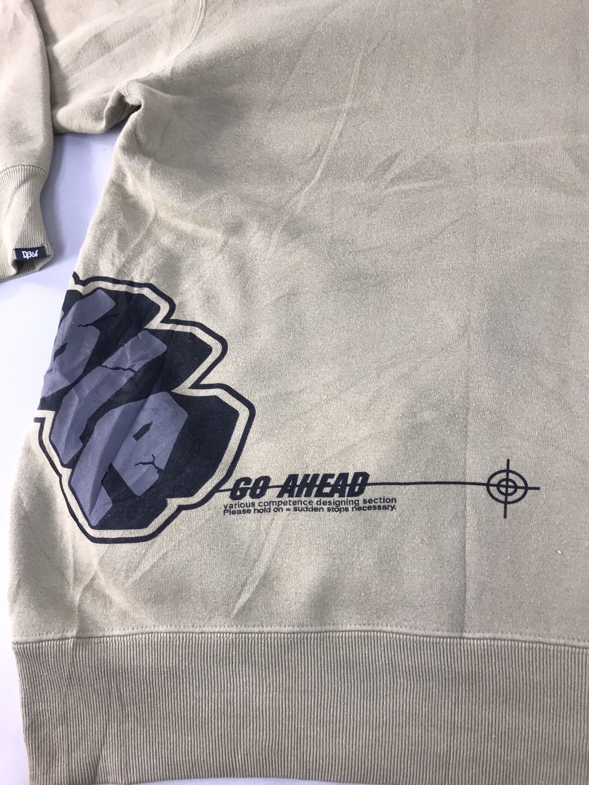 Japanese Brand × Vintage Double Steal Go Ahead Hoodies Jacket Zip Up Big Logo K2306j Size US XXL / EU 58 / 5 - 8 Thumbnail
