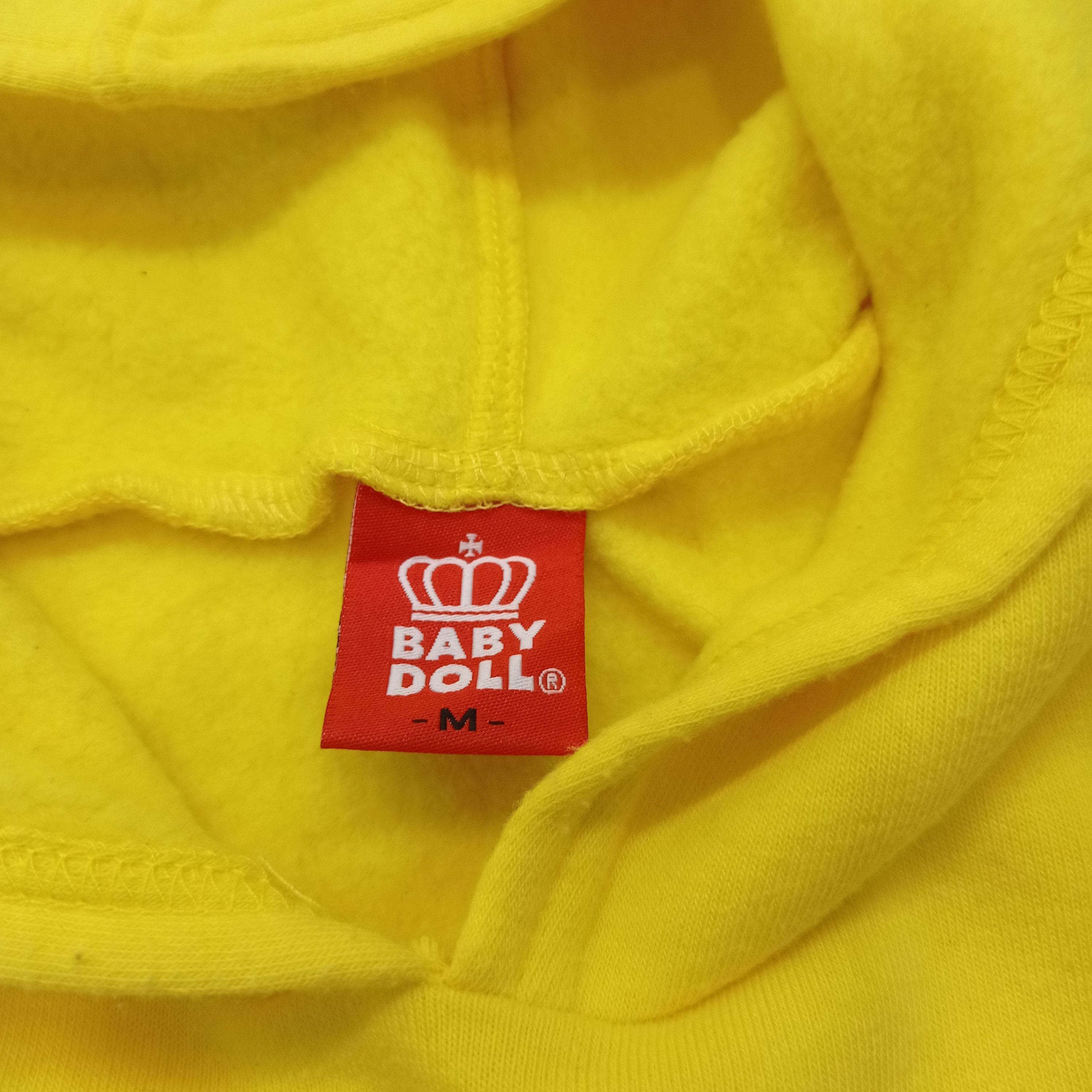Japanese Brand Baby Doll Yellow Hoodie Sweatshirts Size US M / EU 48-50 / 2 - 6 Thumbnail
