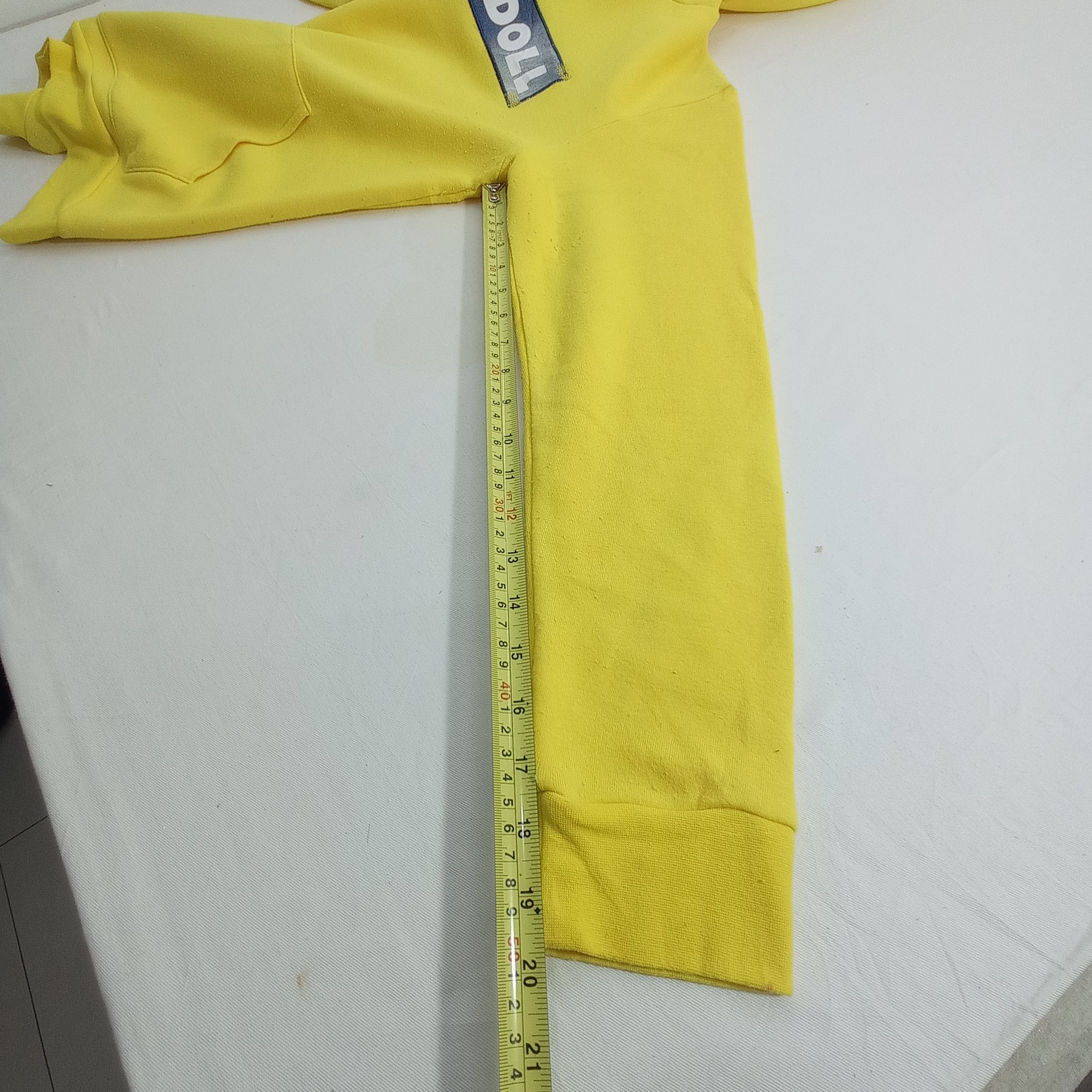 Japanese Brand Baby Doll Yellow Hoodie Sweatshirts Size US M / EU 48-50 / 2 - 11 Thumbnail