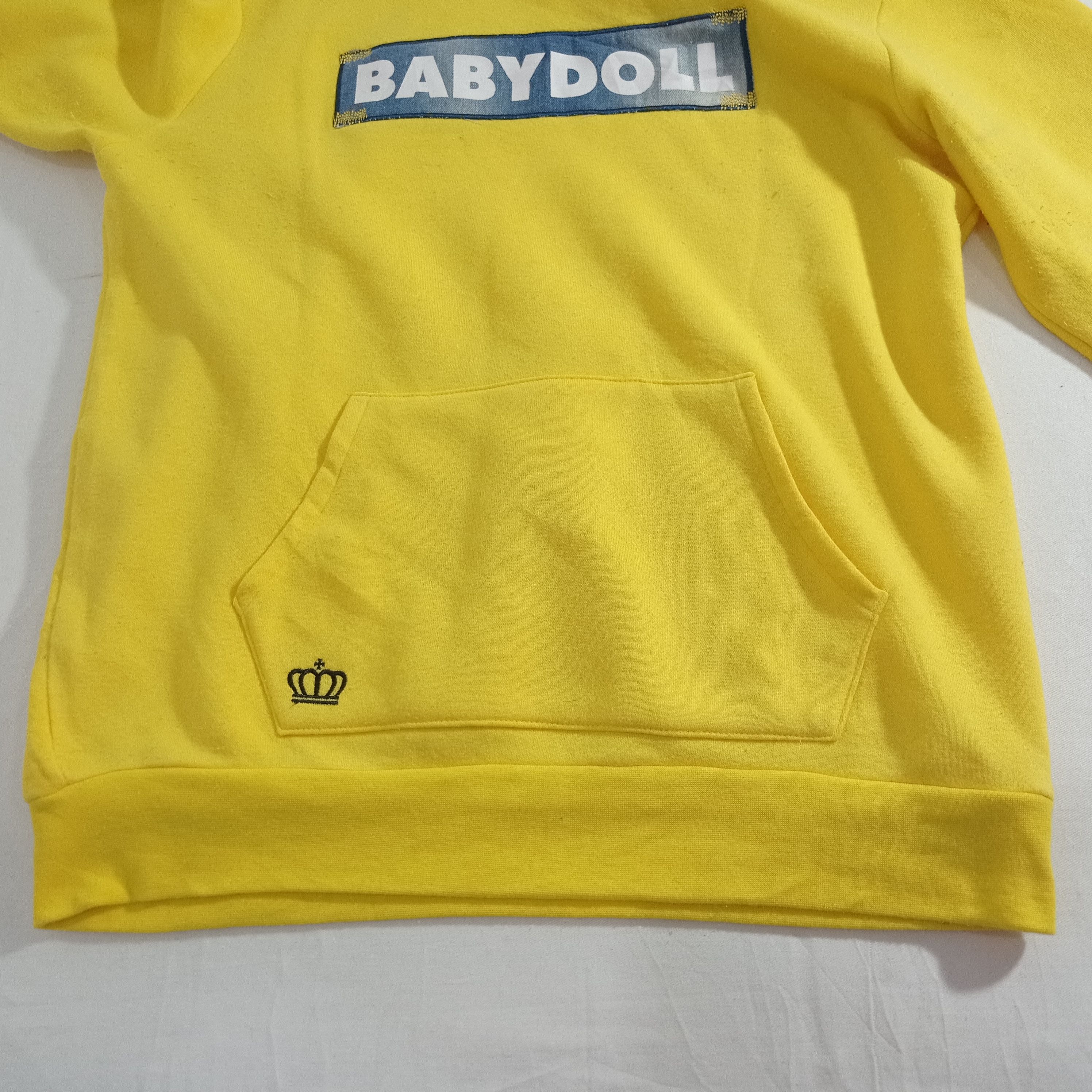 Japanese Brand Baby Doll Yellow Hoodie Sweatshirts Size US M / EU 48-50 / 2 - 3 Thumbnail