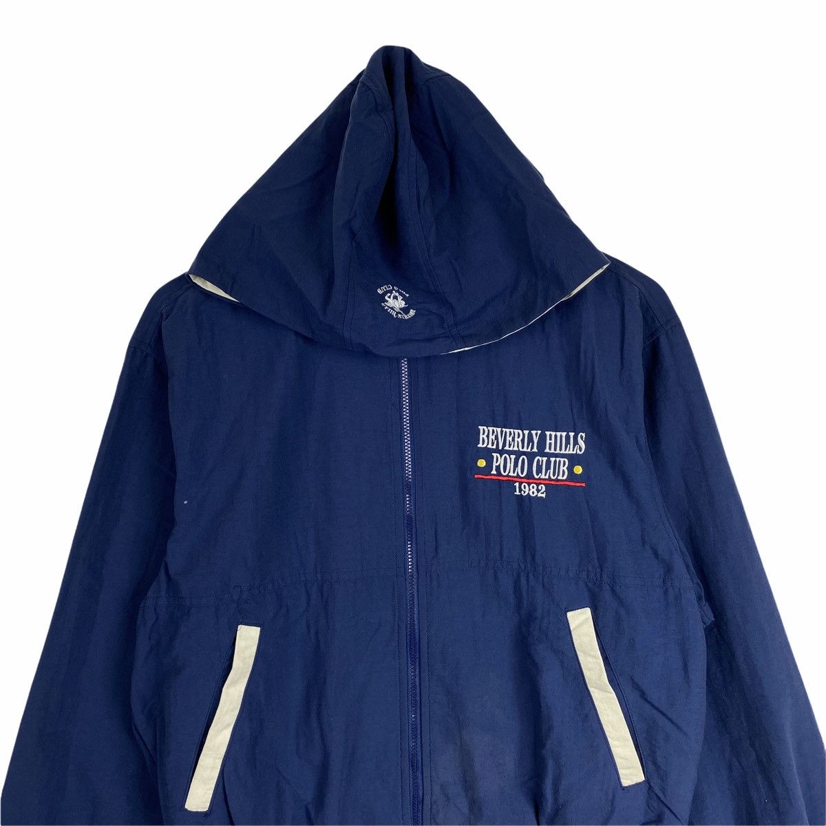 Beverly Hills Polo Club × Vintage VINTAGE BHPC SMALL LOGO ZIPPER HOODIE JACKET Size US M / EU 48-50 / 2 - 5 Thumbnail