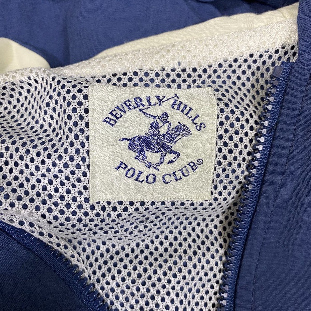 Beverly Hills Polo Club × Vintage VINTAGE BHPC SMALL LOGO ZIPPER HOODIE JACKET Size US M / EU 48-50 / 2 - 7 Thumbnail