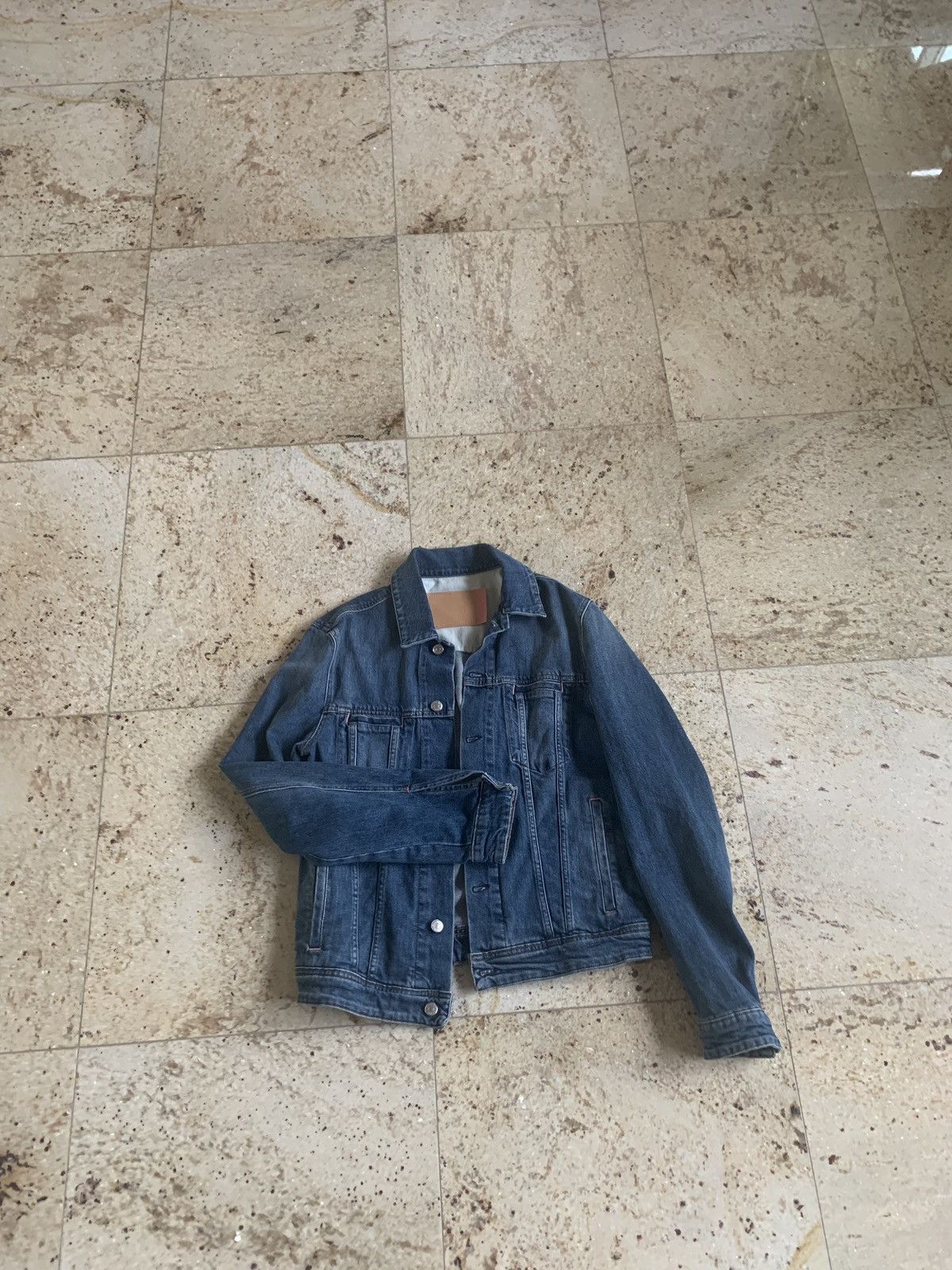 Image of Acne Studios Pass Mid Blue Denim, Men's (Size Small)