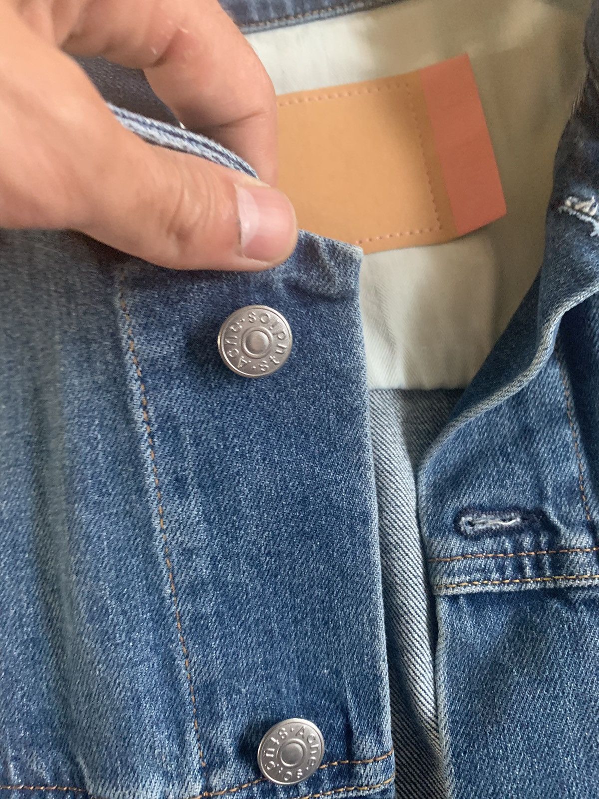 Acne Studios Pass Mid Blue Denim Size US S / EU 44-46 / 1 - 6 Thumbnail