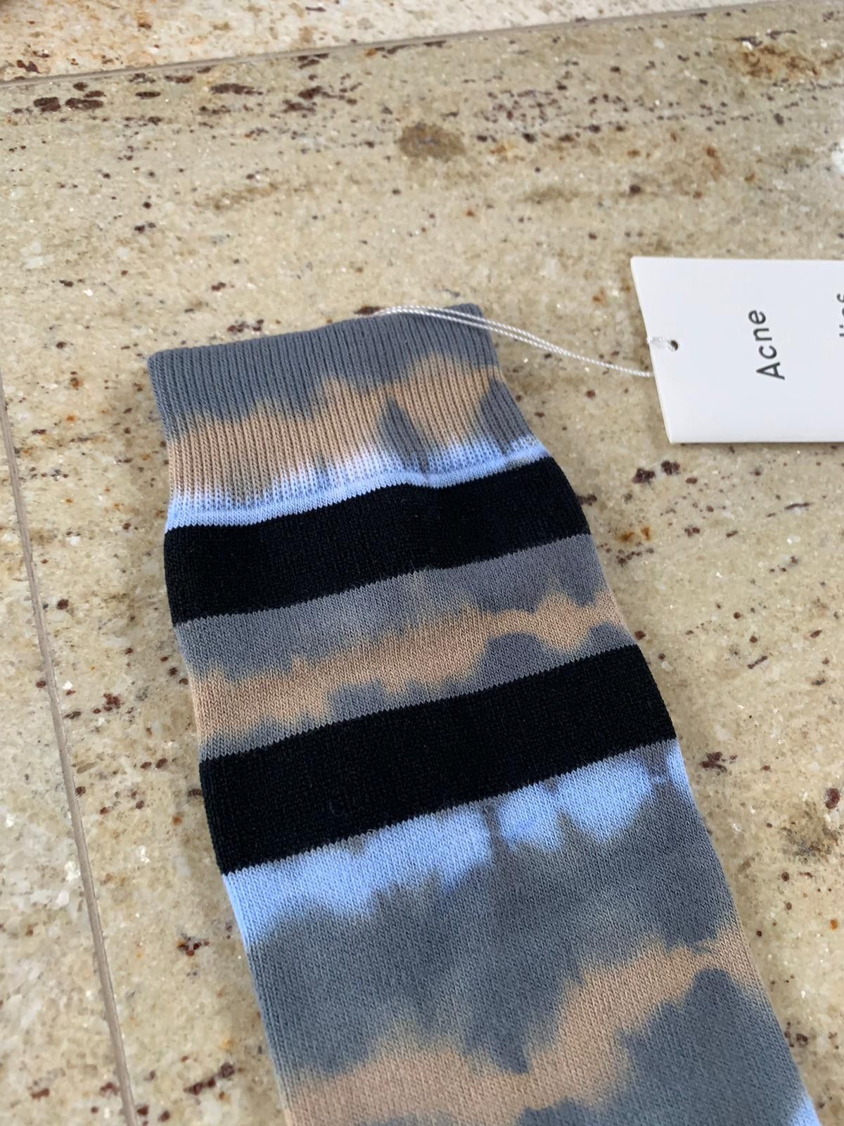 Acne Studios Nasaya S Dye Socks in Multicolor Size ONE SIZE - 5 Thumbnail