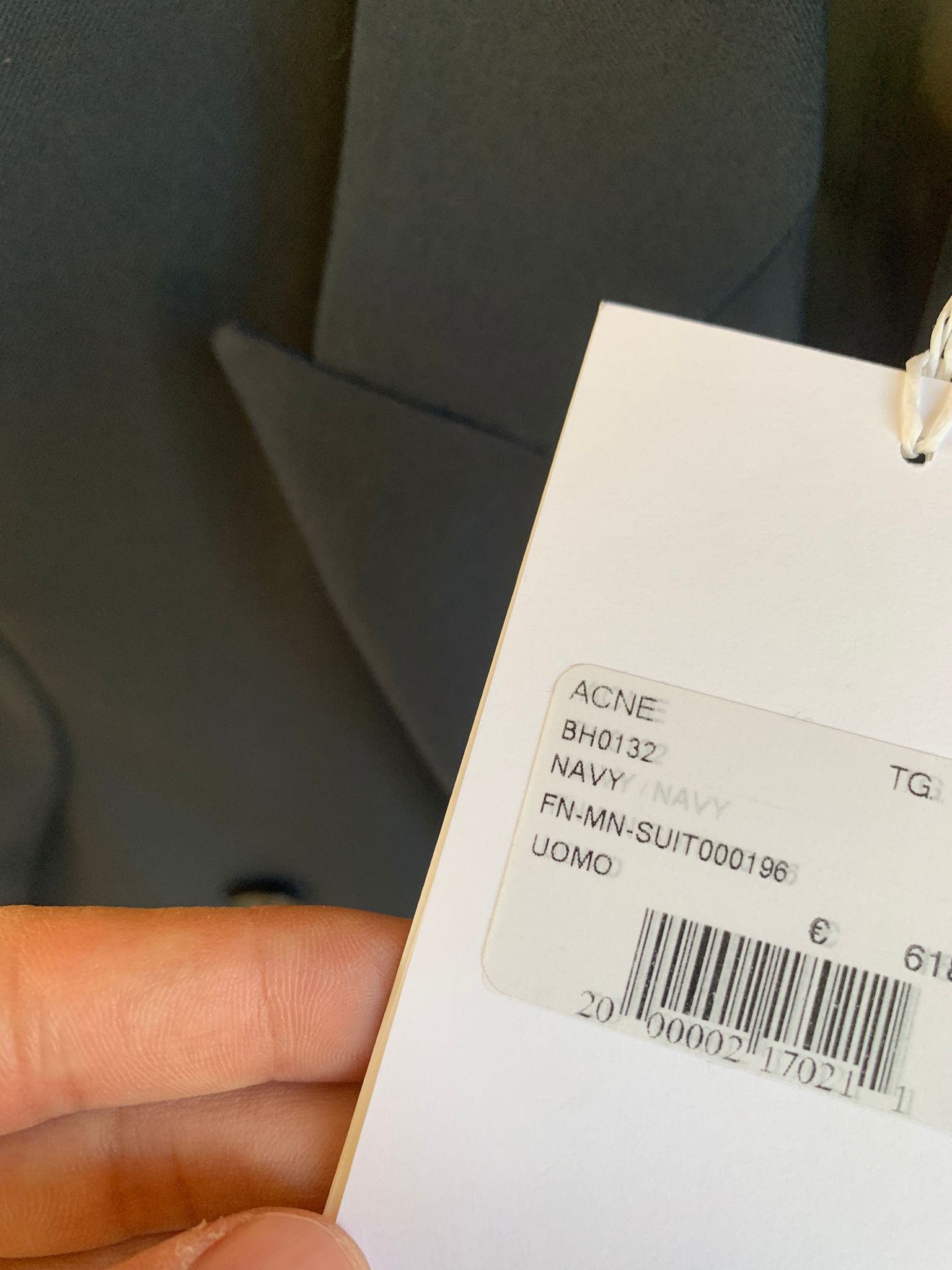 Acne Studios Blazer in Navy Size US M / EU 48-50 / 2 - 9 Thumbnail