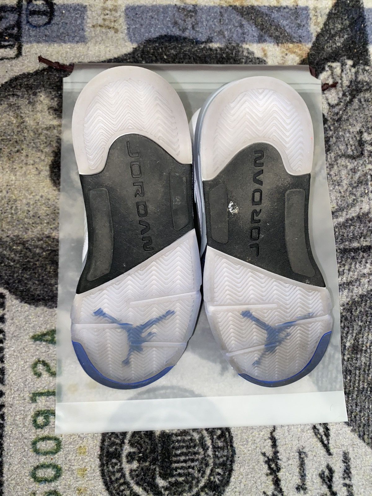 Jordan Brand × Nike Jordan 5 Retro White Stealth (2021) Size US 8.5 / EU 41-42 - 6 Thumbnail