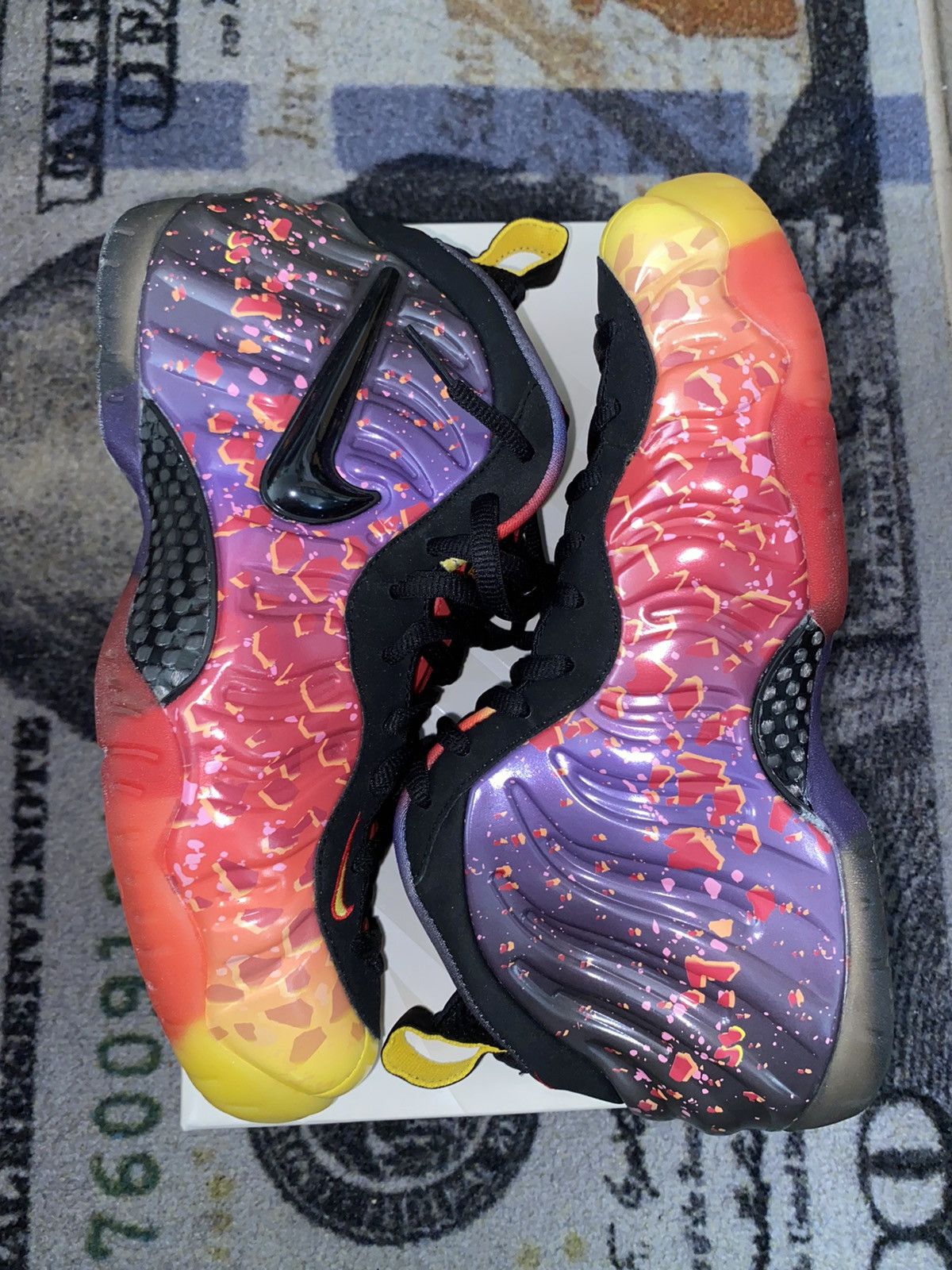 Jordan Brand Nike Air Foamposite Pro Area 72 Asteroid Size US 9.5 / EU 42-43 - 2 Thumbnail