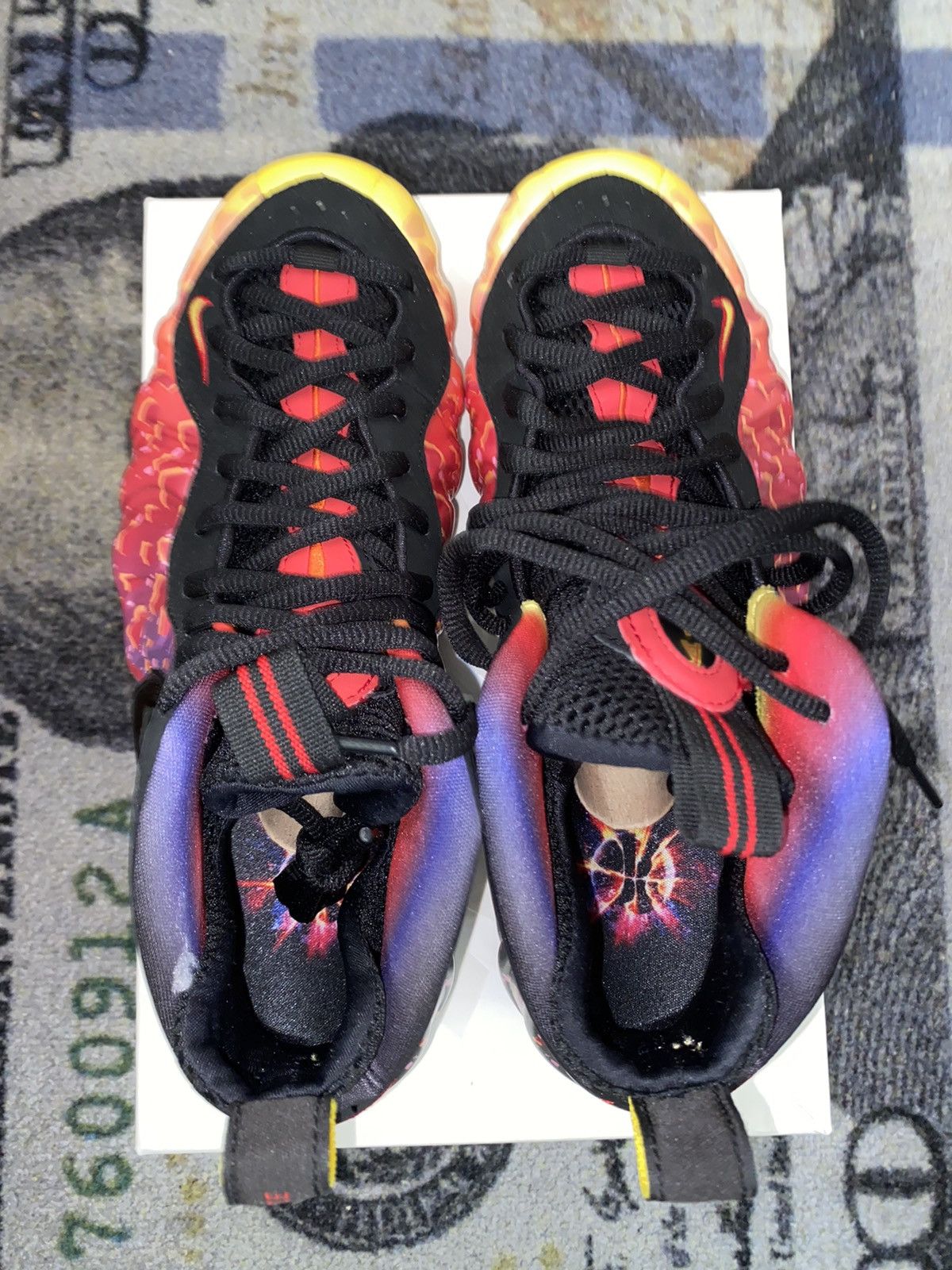 Jordan Brand Nike Air Foamposite Pro Area 72 Asteroid Size US 9.5 / EU 42-43 - 6 Thumbnail