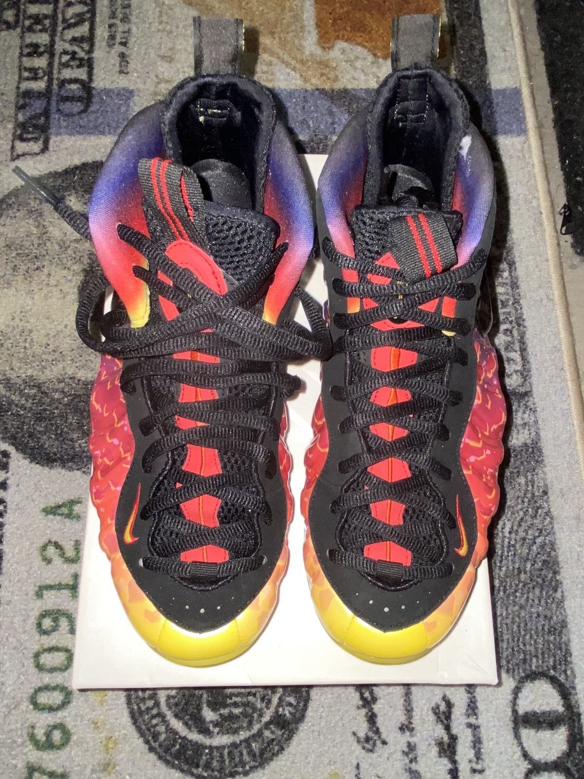 Jordan Brand Nike Air Foamposite Pro Area 72 Asteroid Size US 9.5 / EU 42-43 - 4 Thumbnail