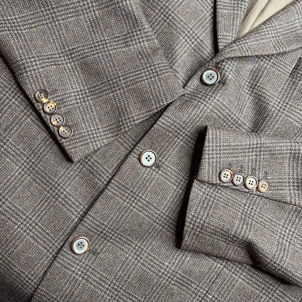 Hugo Boss Hugo Boss Edison Plaid Wool Blazer • Vintage Union-Made USA Size 44R - 8 Thumbnail