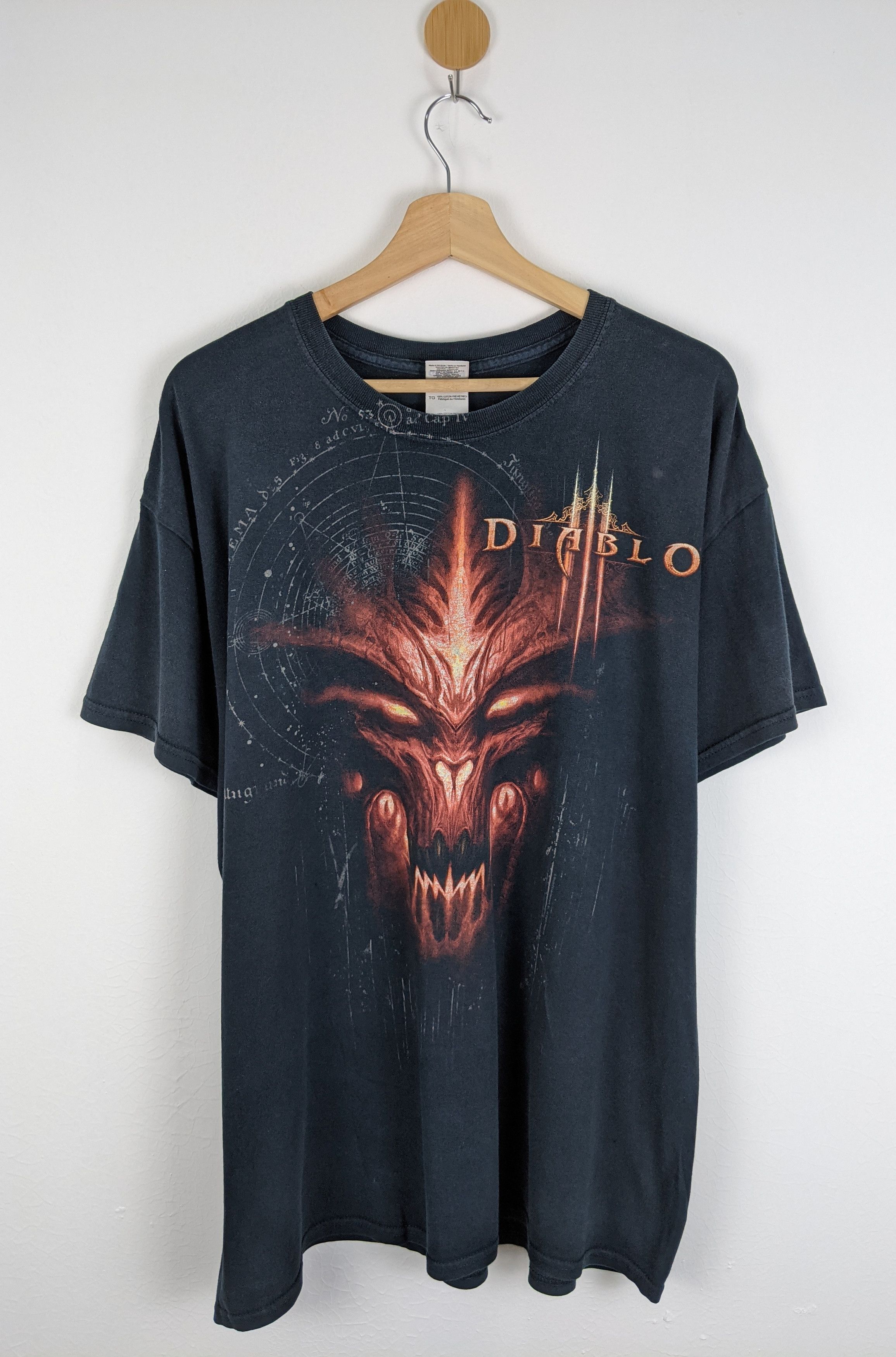 Microsoft × The Game Vintage Diablo 3 Games shirt Size US XL / EU 56 / 4 - 1 Thumbnail