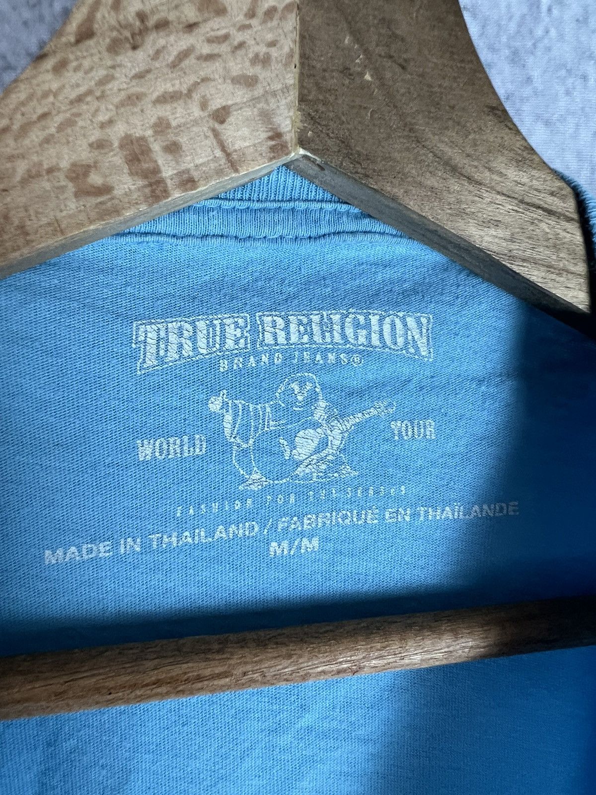 Japanese Brand Vintage True Religion T-Shirt Big Logo Eagle Mens Size M Size US M / EU 48-50 / 2 - 3 Thumbnail