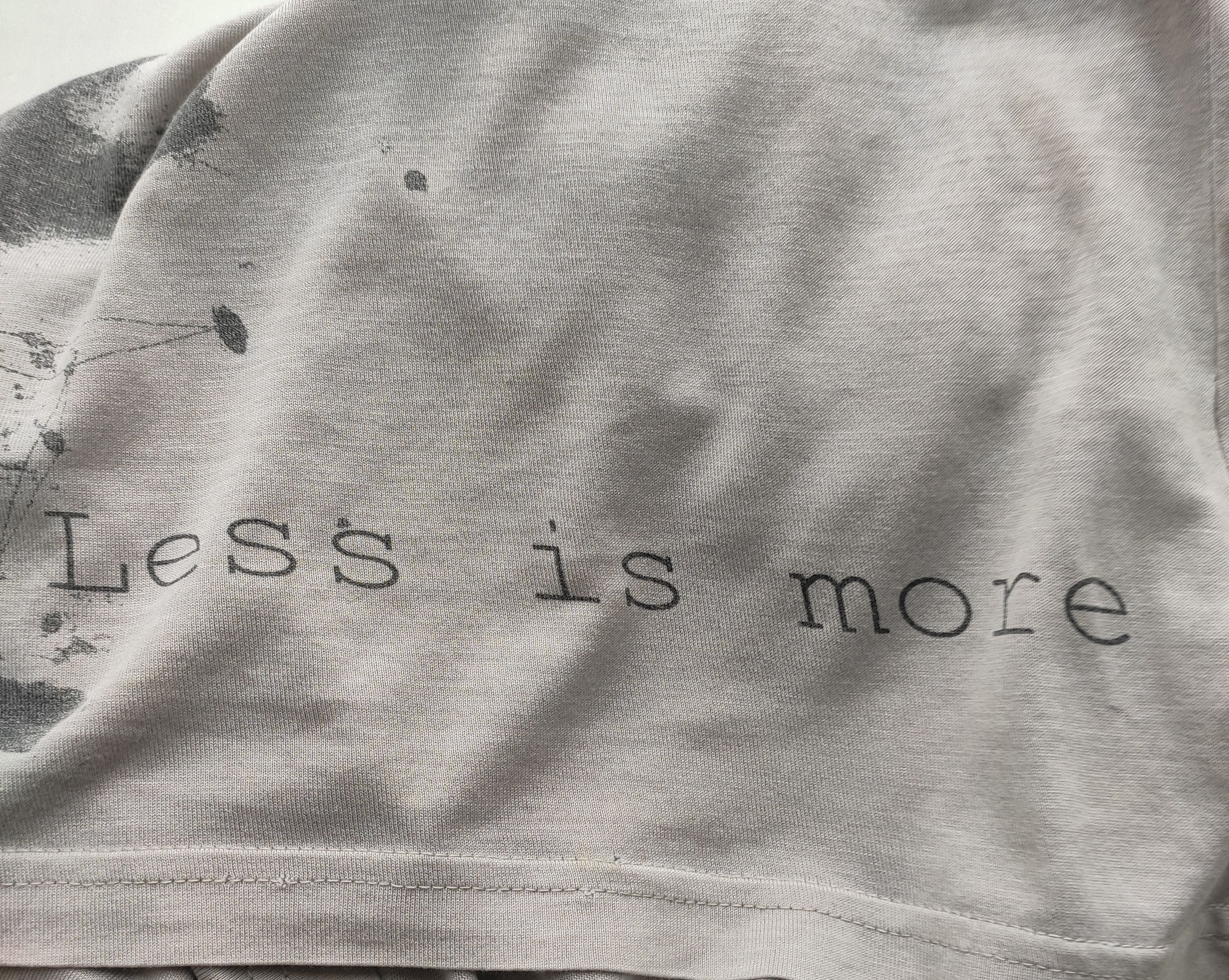 Attachment Less is More tee.Like Julius or Rick Owens Size US S / EU 44-46 / 1 - 4 Thumbnail