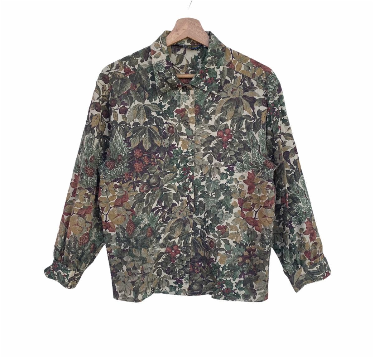 Brooks Brothers × Vintage Vintage Brooks Brother All Over Printed Button Ups Sz 9 Size US M / EU 48-50 / 2 - 1 Thumbnail
