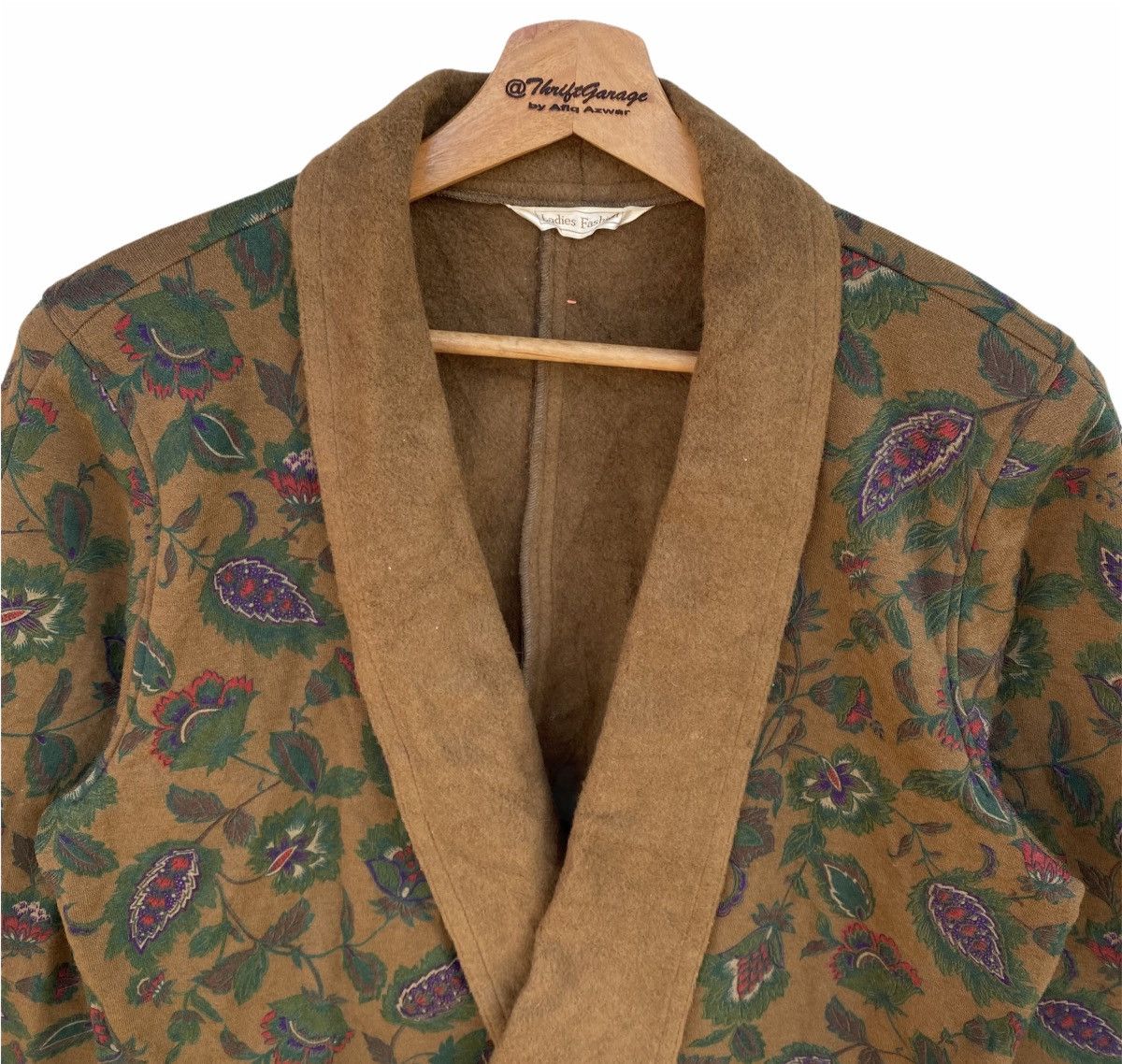 Japanese Brand Vtg Japanese Brand Paisley Printed Pullover Wool Jacket Size US M / EU 48-50 / 2 - 2 Thumbnail
