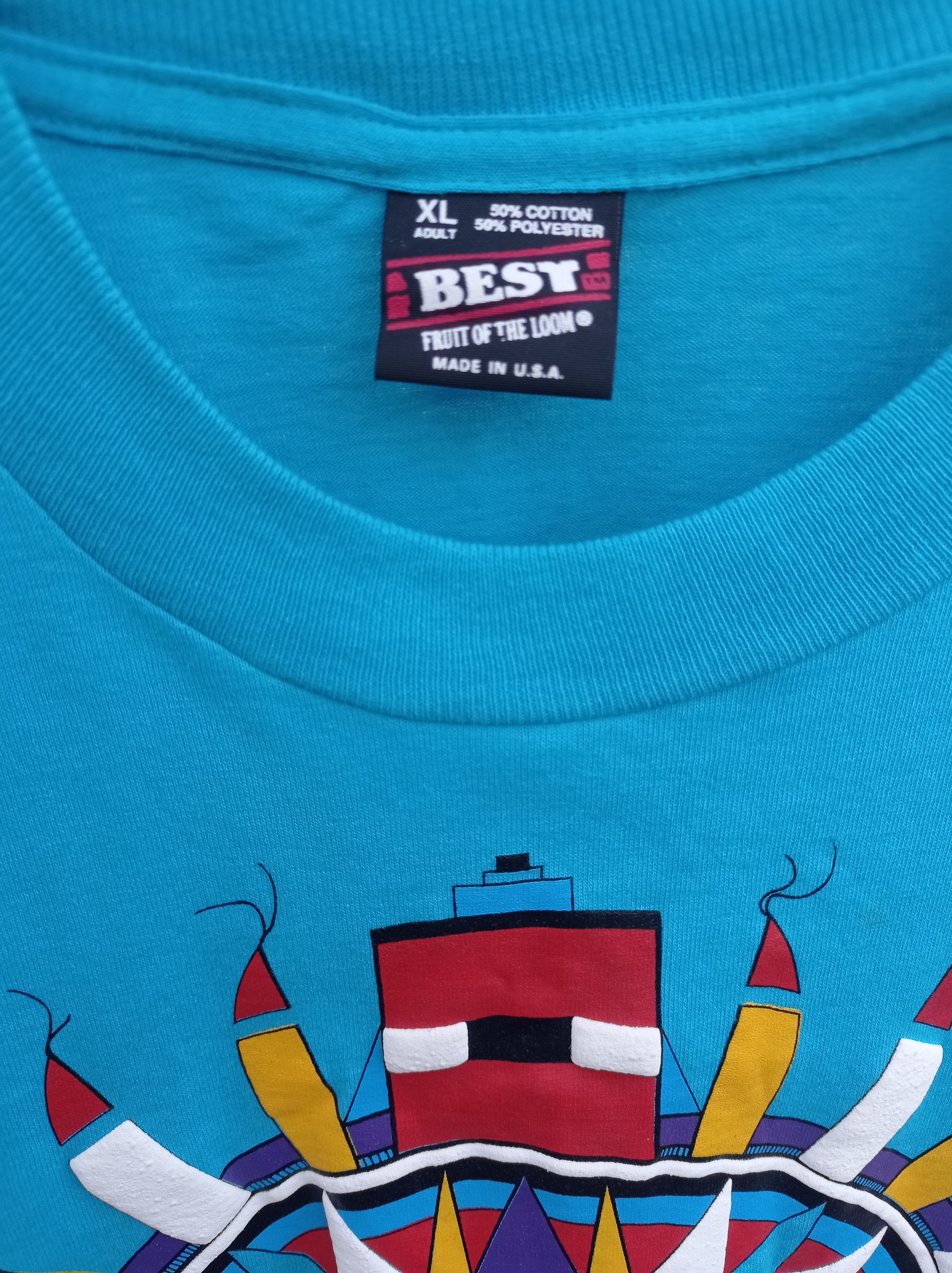 Vintage Rag Tops T-shirt, made in USA Size US XL / EU 56 / 4 - 3 Thumbnail
