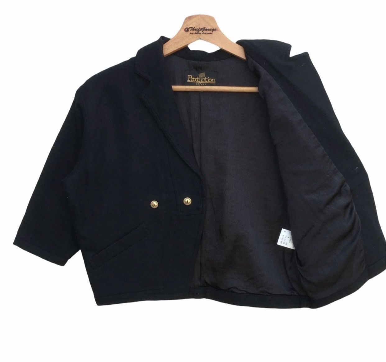 Marithe + Francois Girbaud Rare Marithe Francois Girbaud Enfant Formal Crop Top Sz 100 Size 36S - 6 Thumbnail
