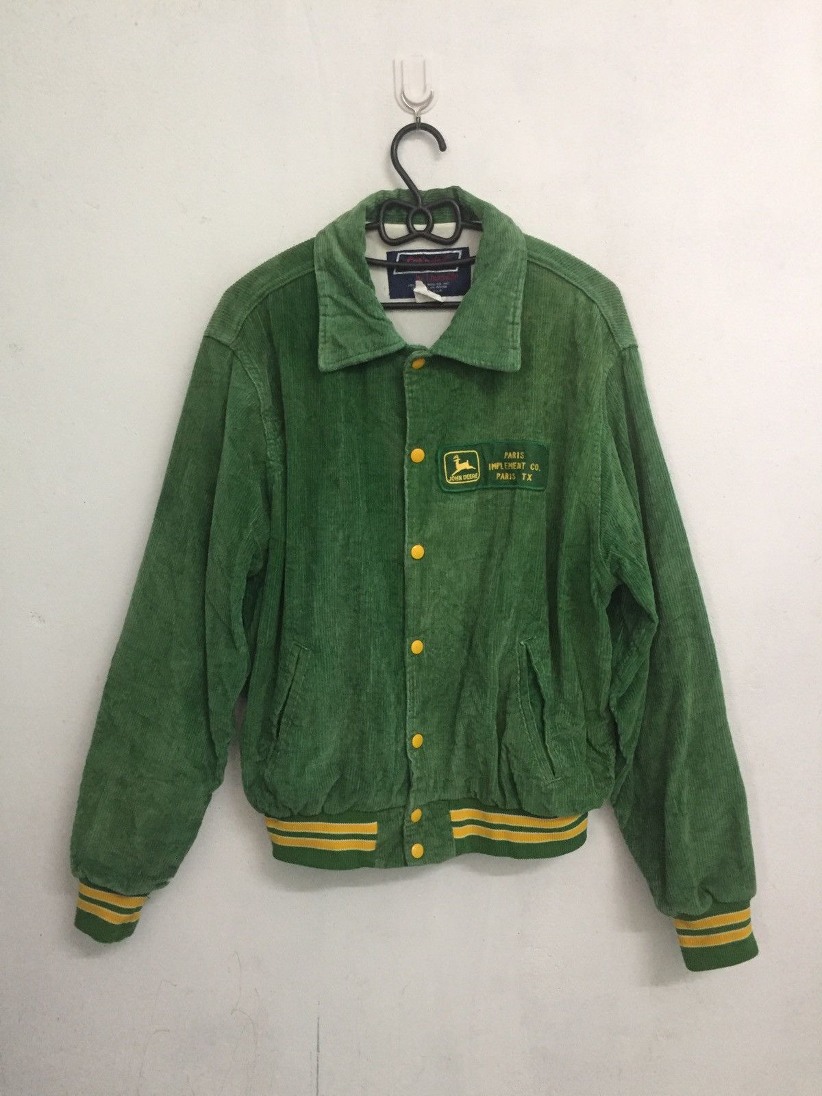 image of VTG John Deere Cap’Njac Jacket Made In Usa in Green, Men's (Size Large)