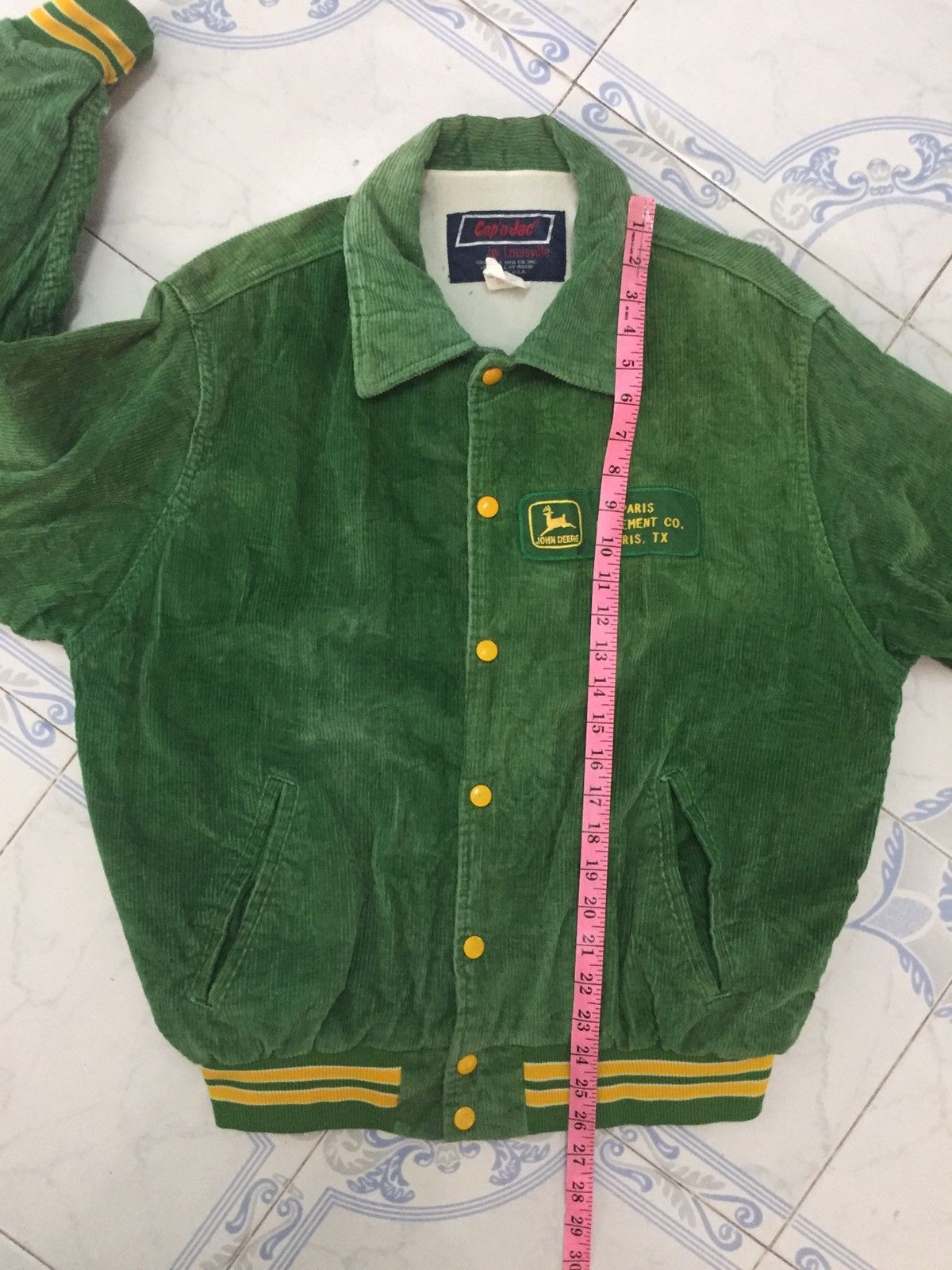 John Deere Vtg John Deere Cap’nJac Jacket Made in Usa Size US L / EU 52-54 / 3 - 18 Thumbnail