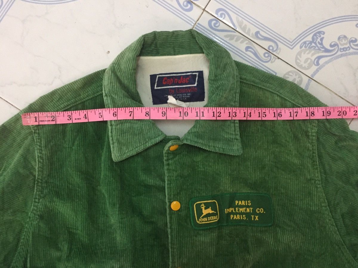 John Deere Vtg John Deere Cap’nJac Jacket Made in Usa Size US L / EU 52-54 / 3 - 19 Thumbnail